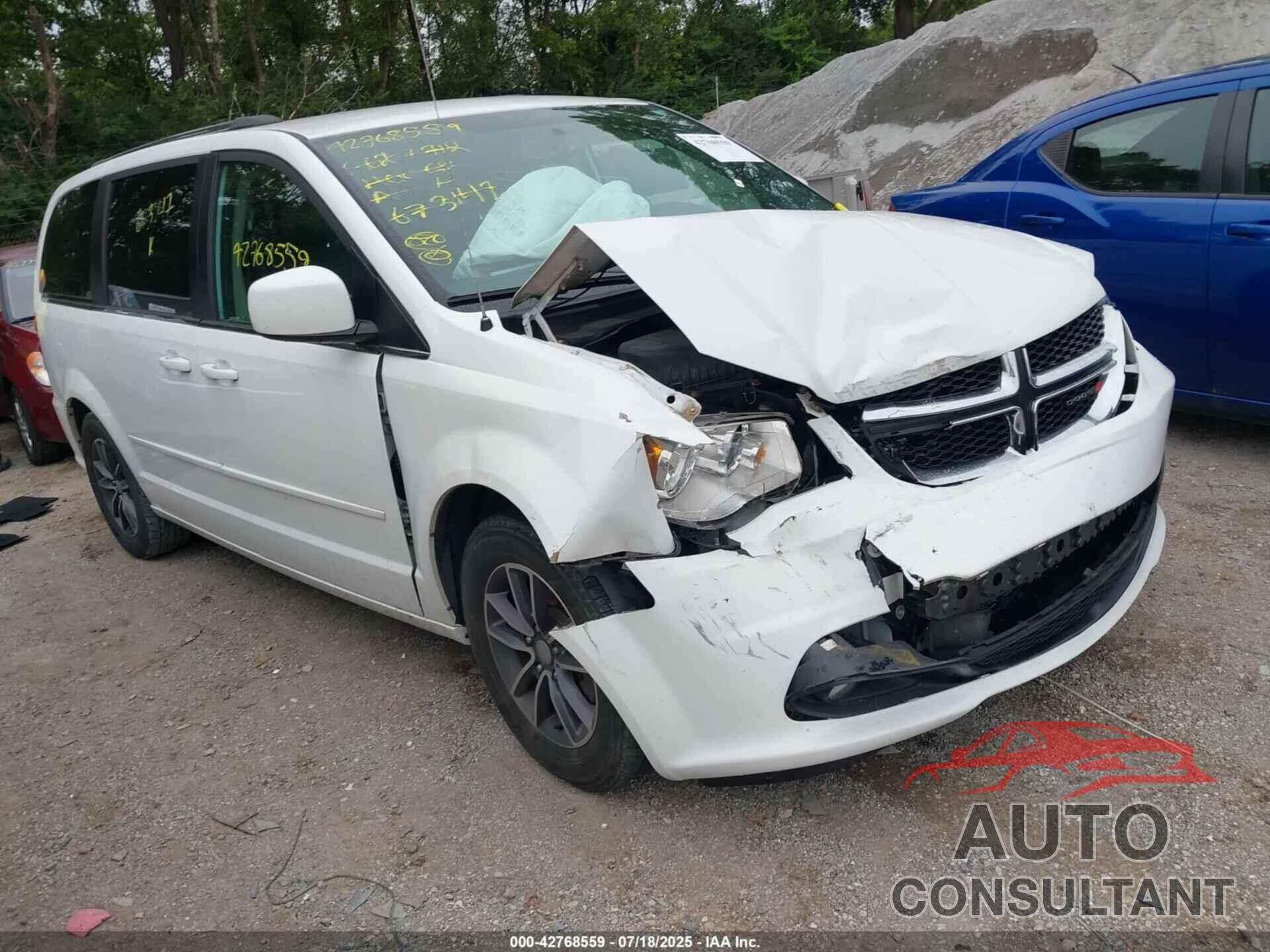DODGE GRAND CARAVAN 2017 - 2C4RDGCG8HR673147