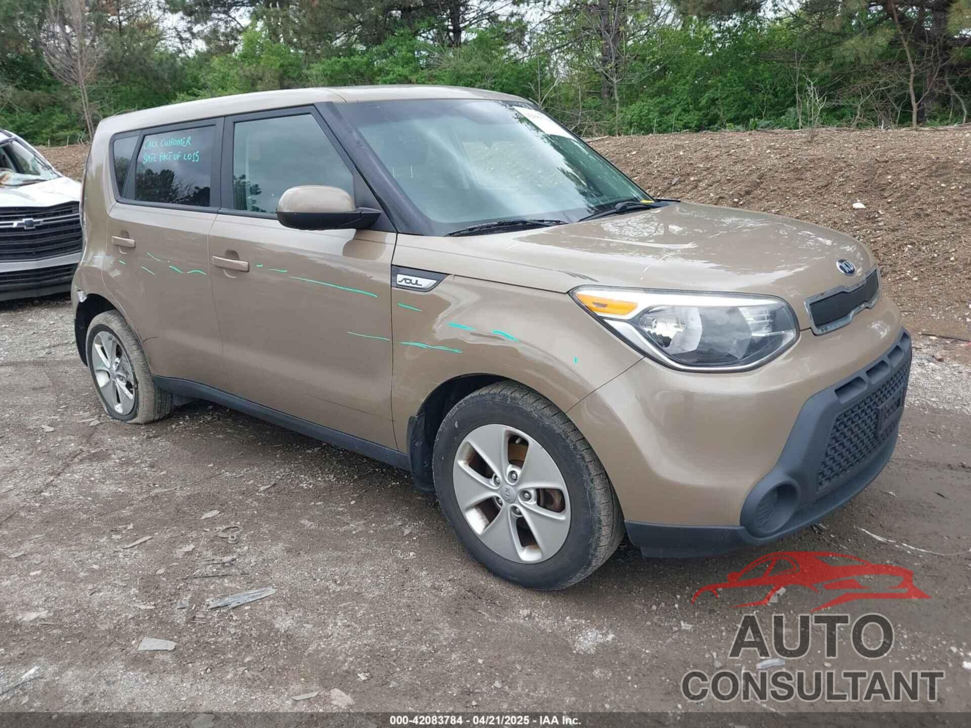 KIA SOUL 2016 - KNDJN2A28G7333372