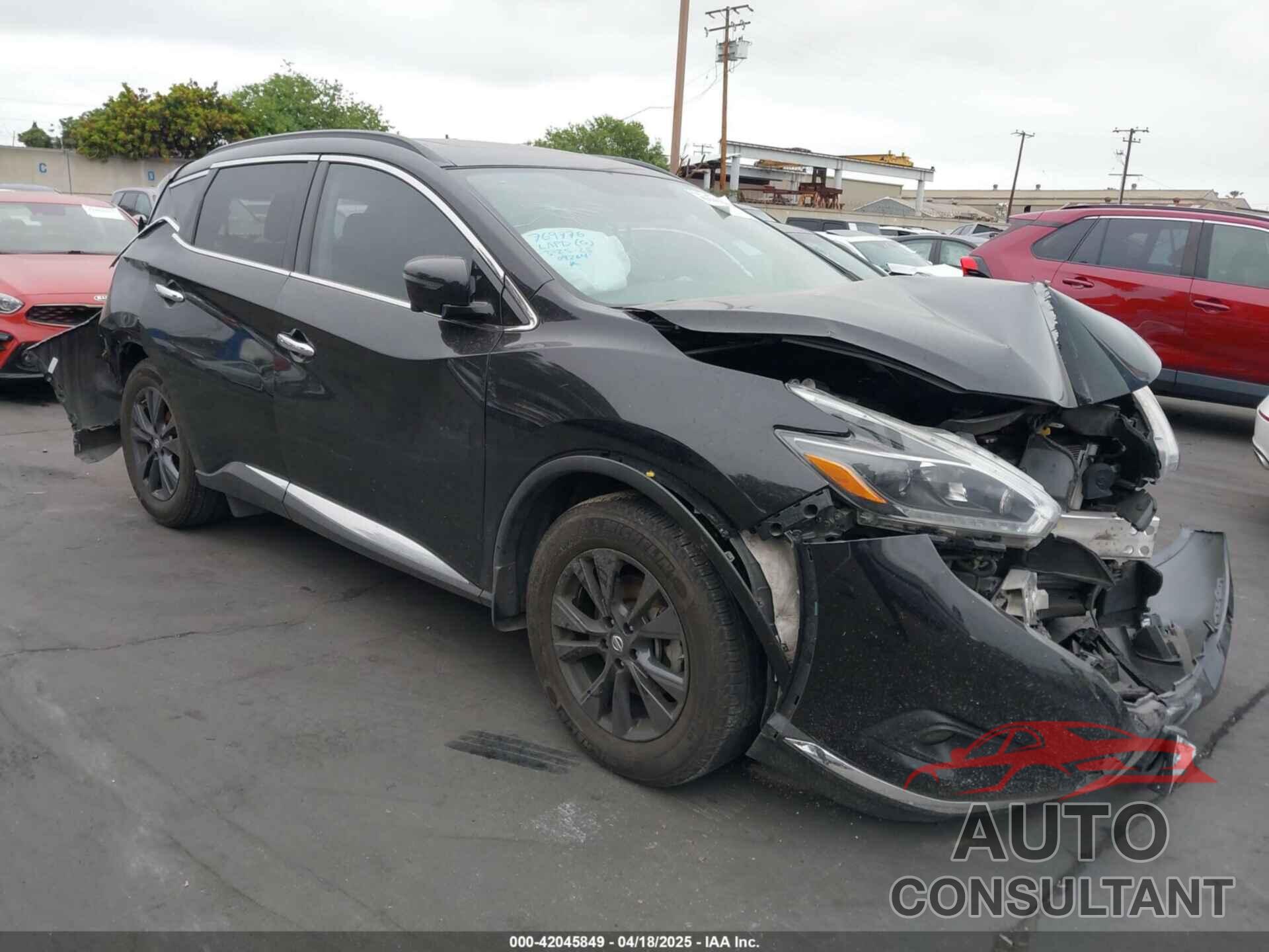 NISSAN MURANO 2018 - 5N1AZ2MG1JN183924