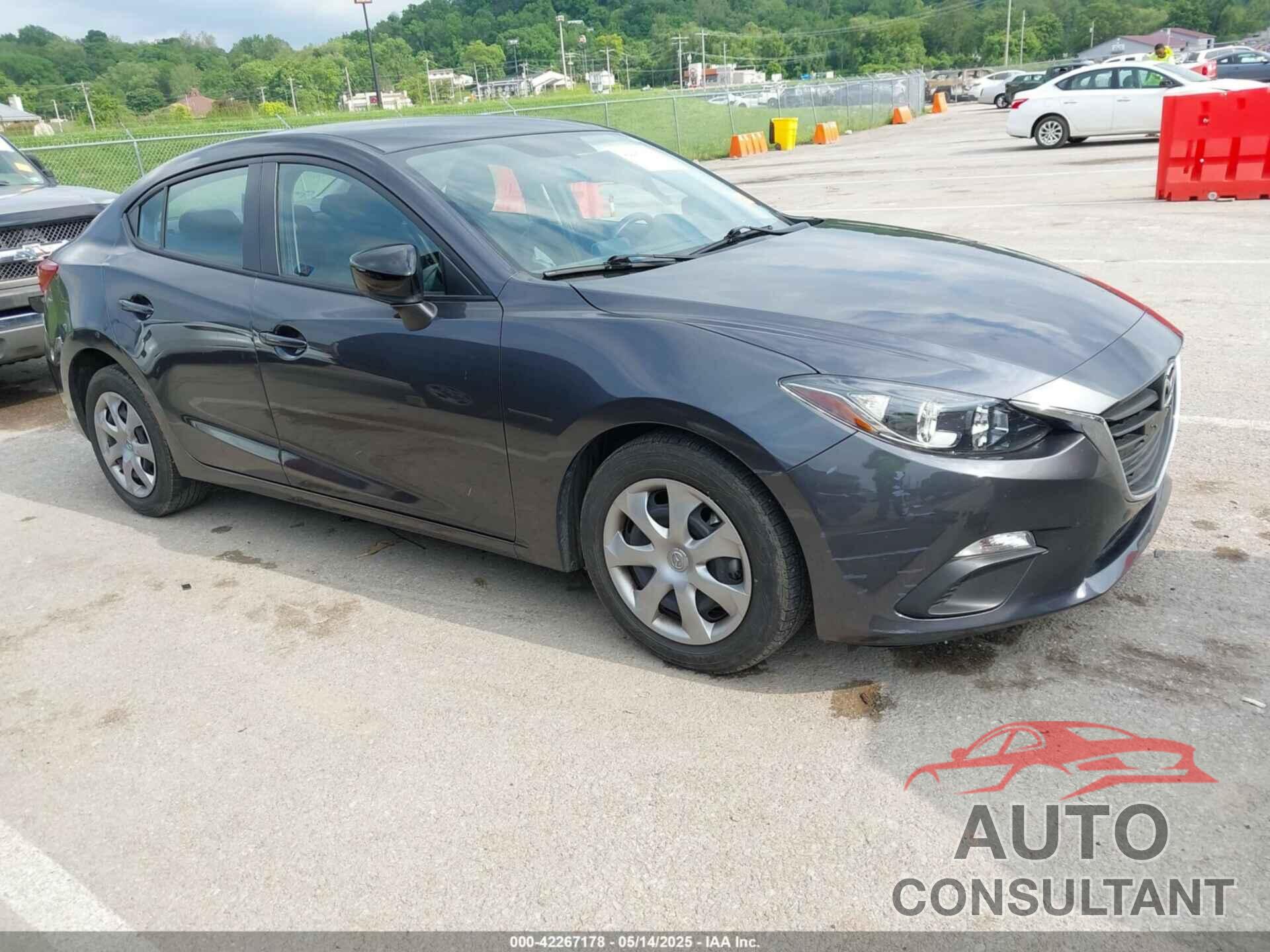 MAZDA MAZDA3 2015 - JM1BM1T79F1262727