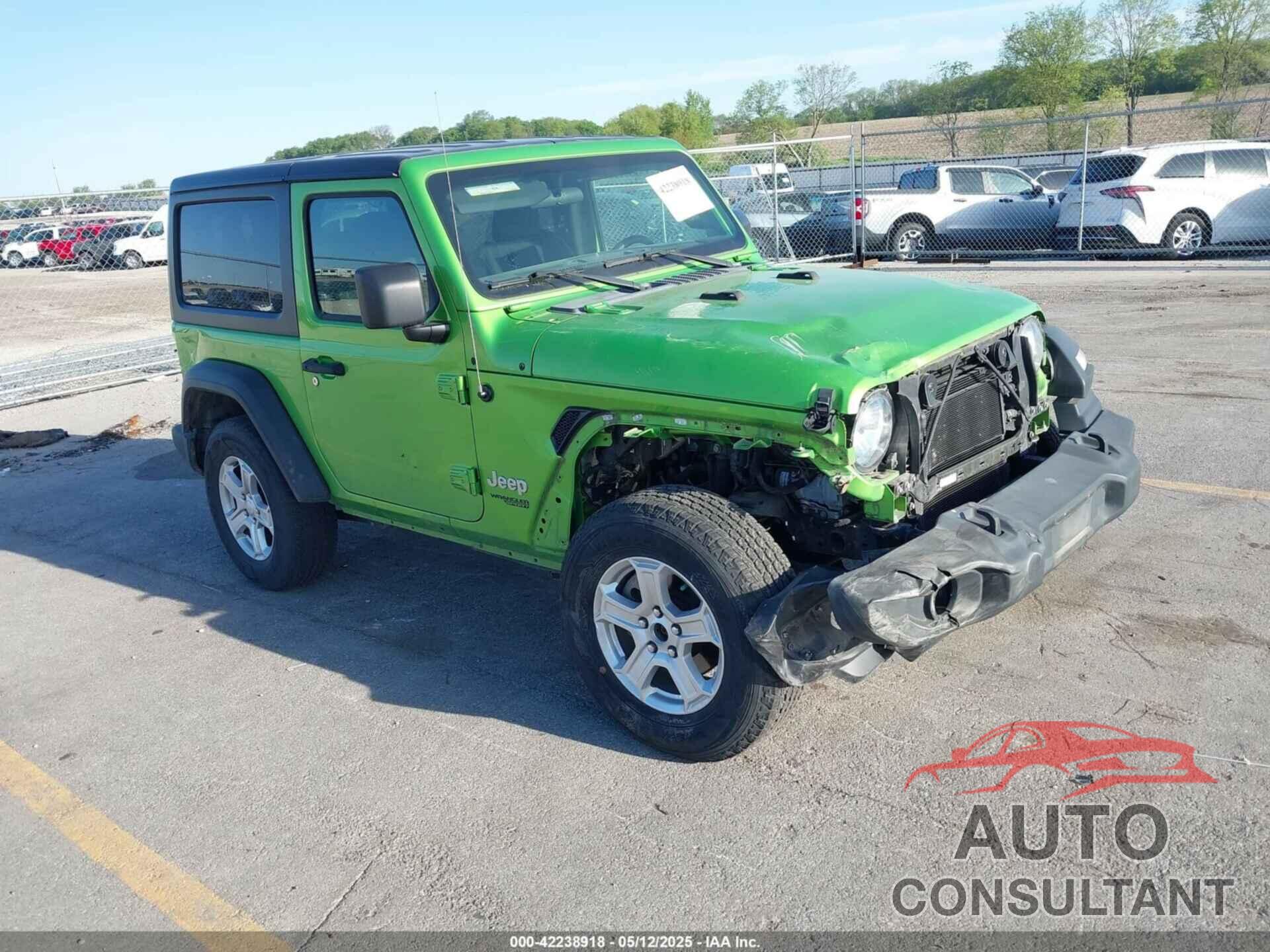JEEP WRANGLER 2019 - 1C4HJXAN0KW661787
