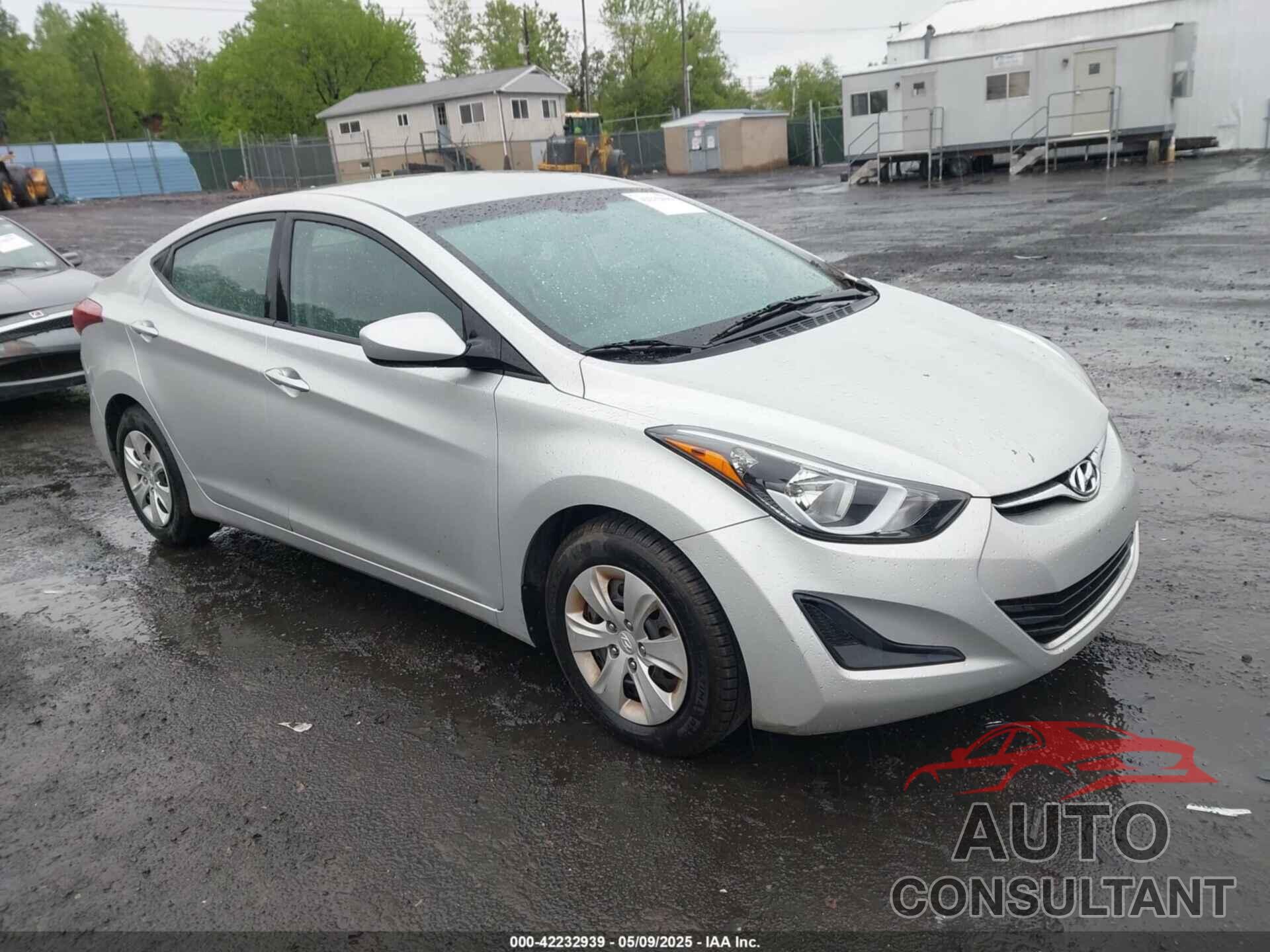 HYUNDAI ELANTRA 2016 - 5NPDH4AEXGH785698