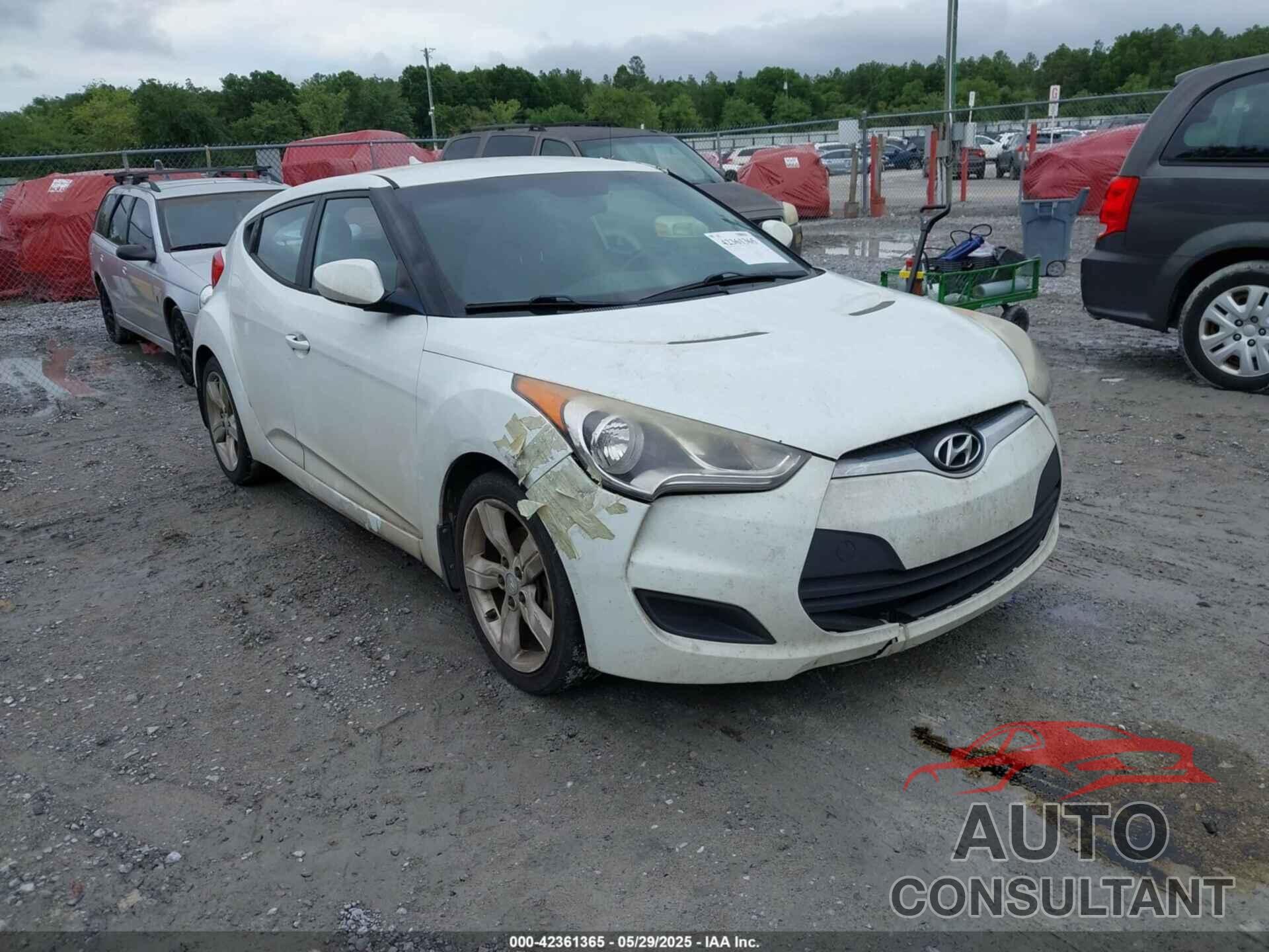 HYUNDAI VELOSTER 2013 - KMHTC6AD9DU155259