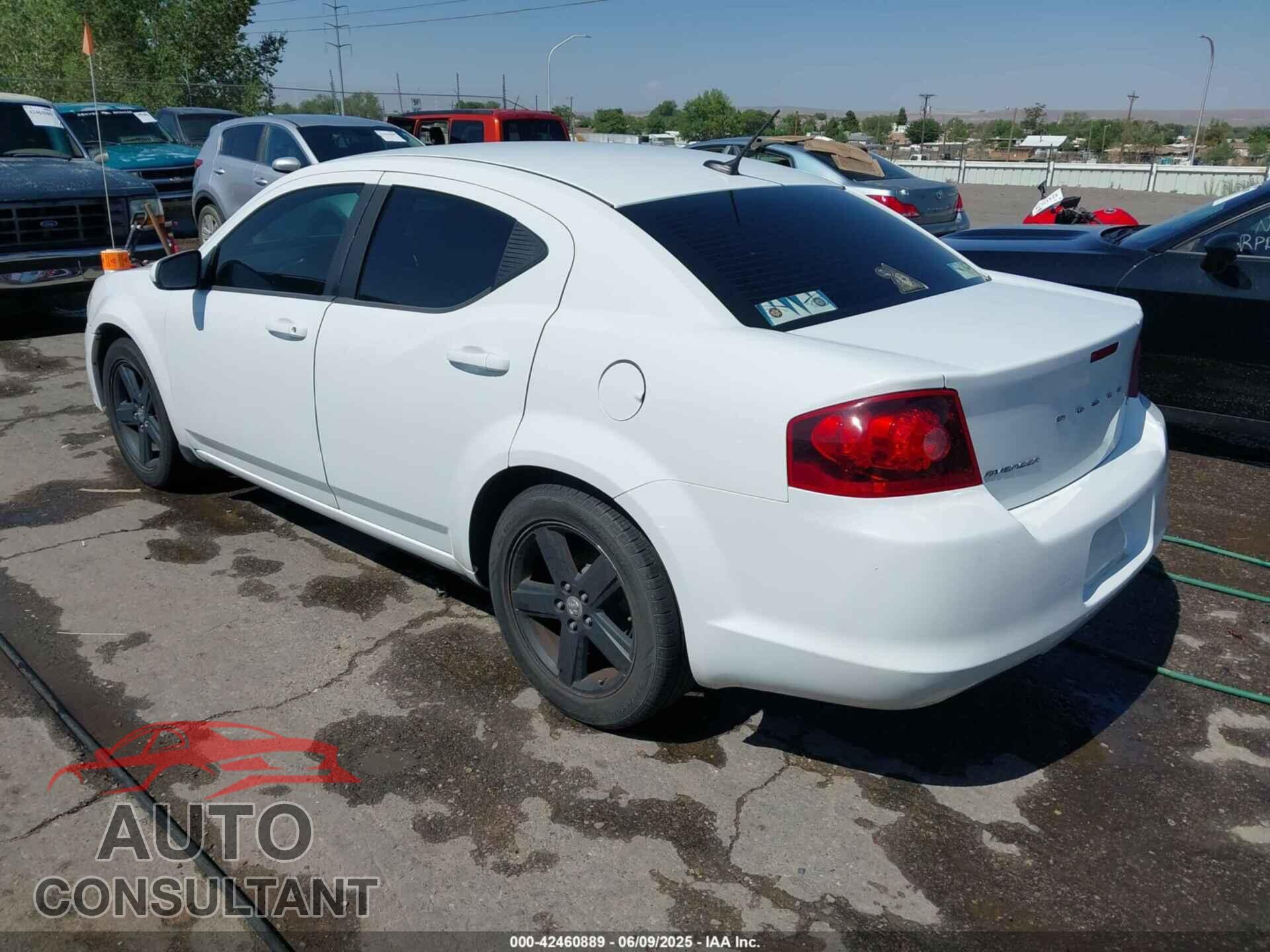 DODGE AVENGER 2013 - 1C3CDZCB2DN679964
