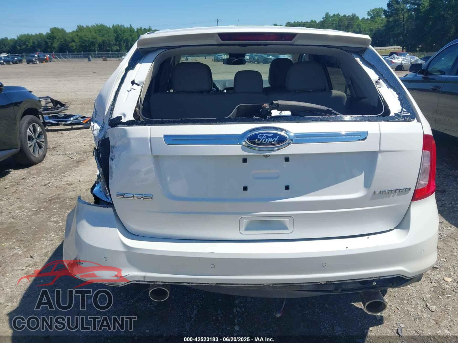 FORD EDGE 2011 - 2FMDK3KC3BBB32851