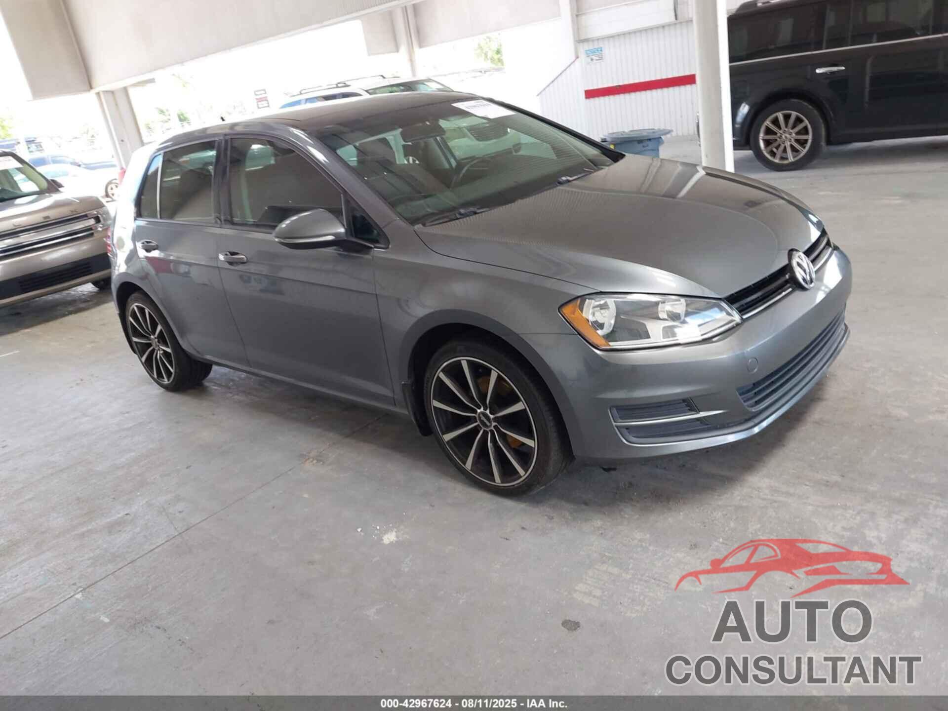 VOLKSWAGEN GOLF 2015 - 3VW217AU4FM055179