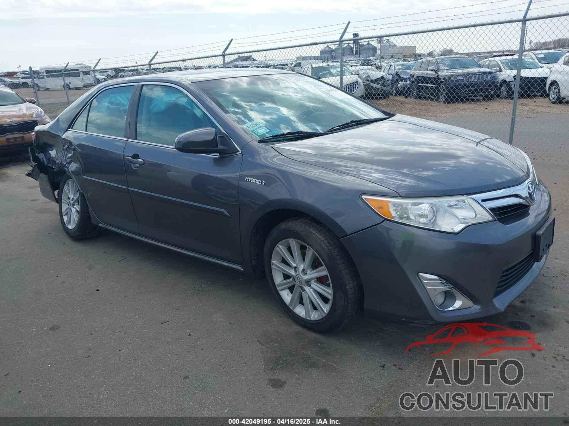 TOYOTA CAMRY HYBRID 2013 - 4T1BD1FK6DU097081
