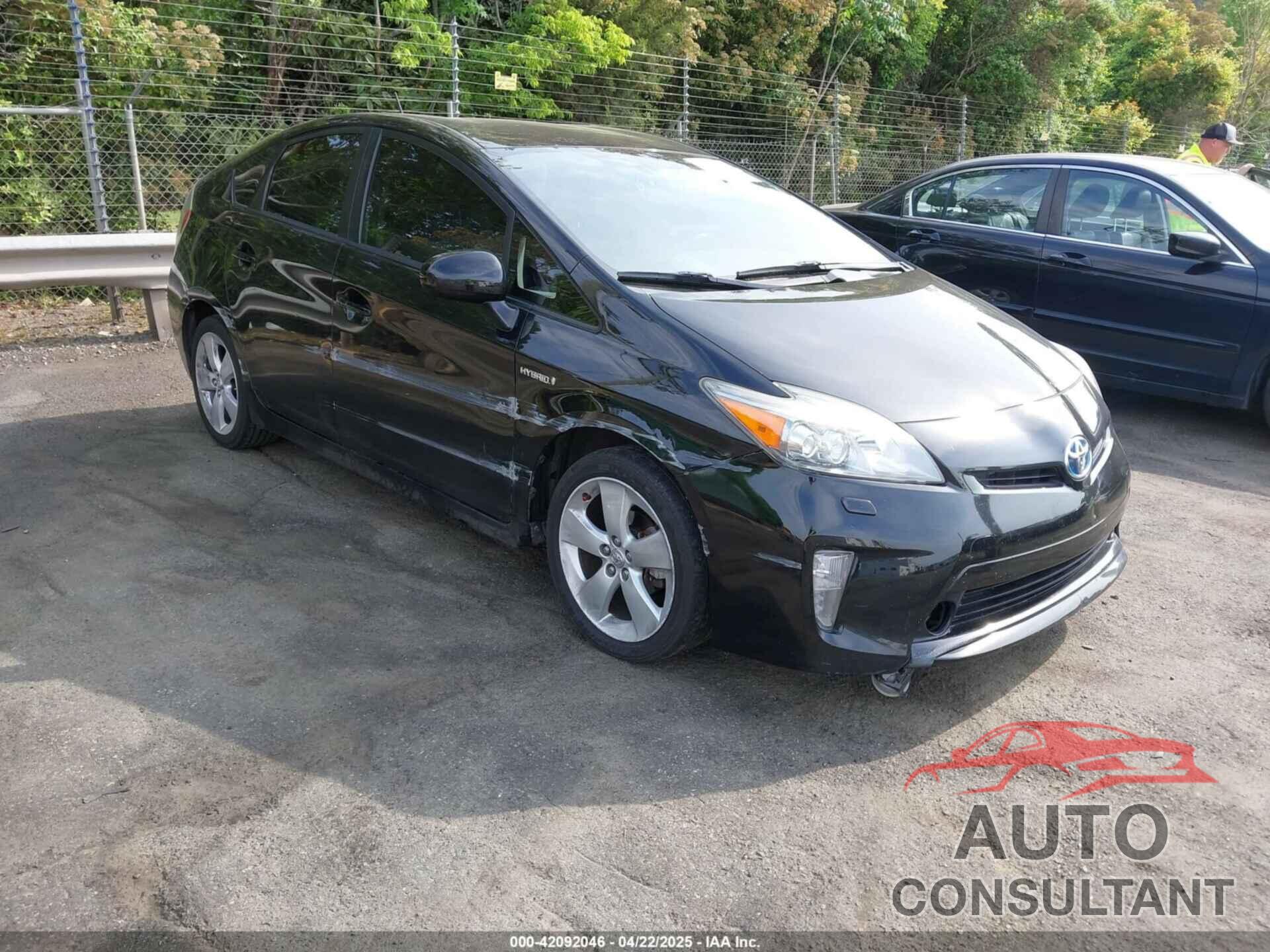 TOYOTA PRIUS 2014 - JTDKN3DU9E0368824
