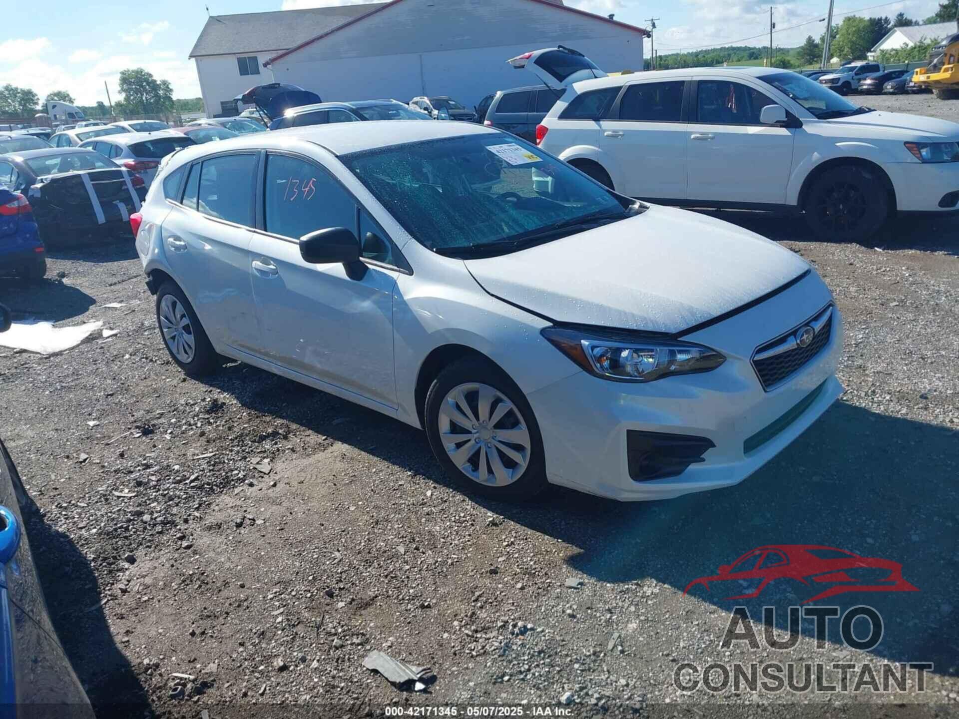 SUBARU IMPREZA 2017 - 4S3GTAA61H3725339