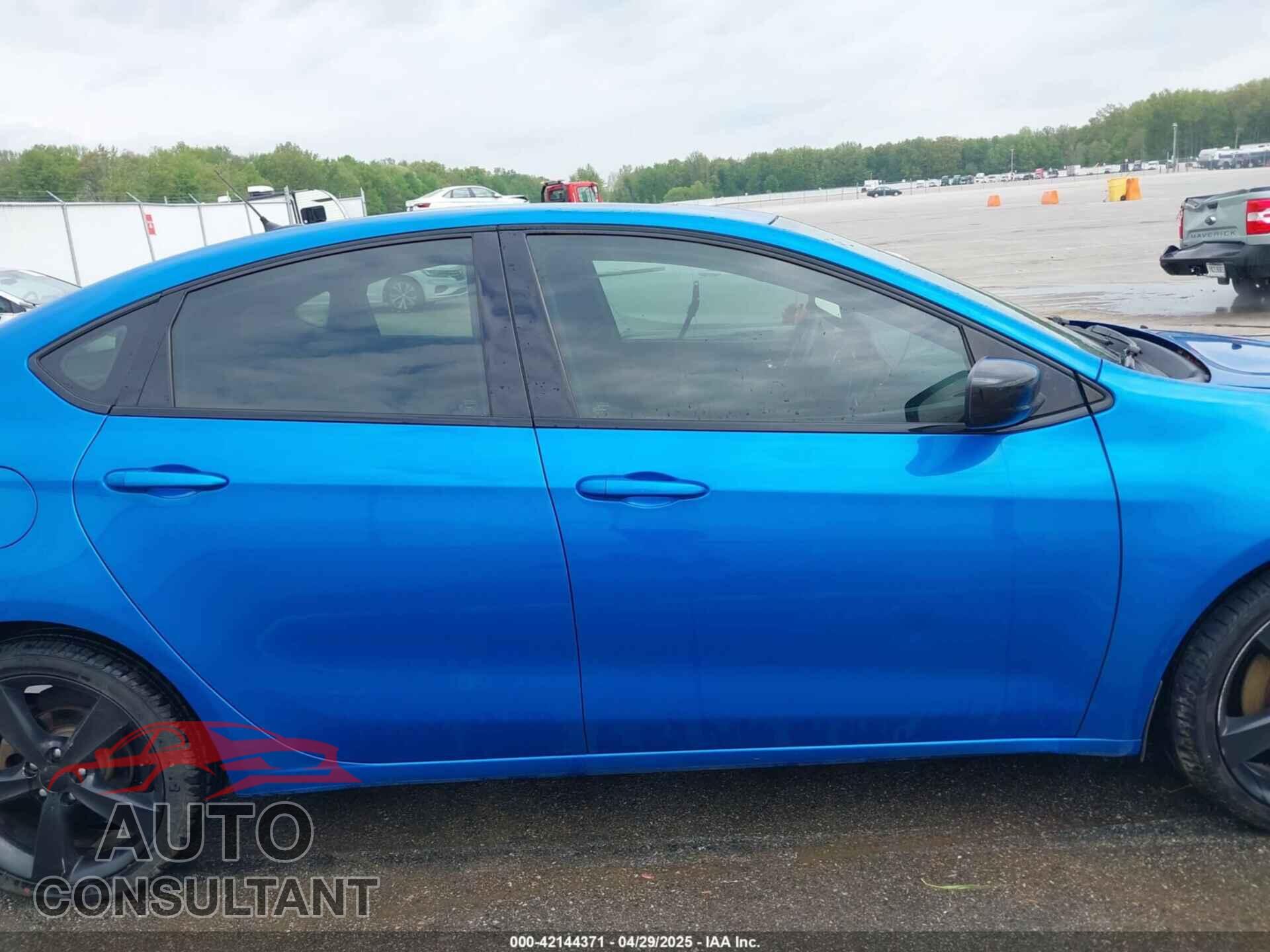 DODGE DART 2015 - 1C3CDFBB1FD422884