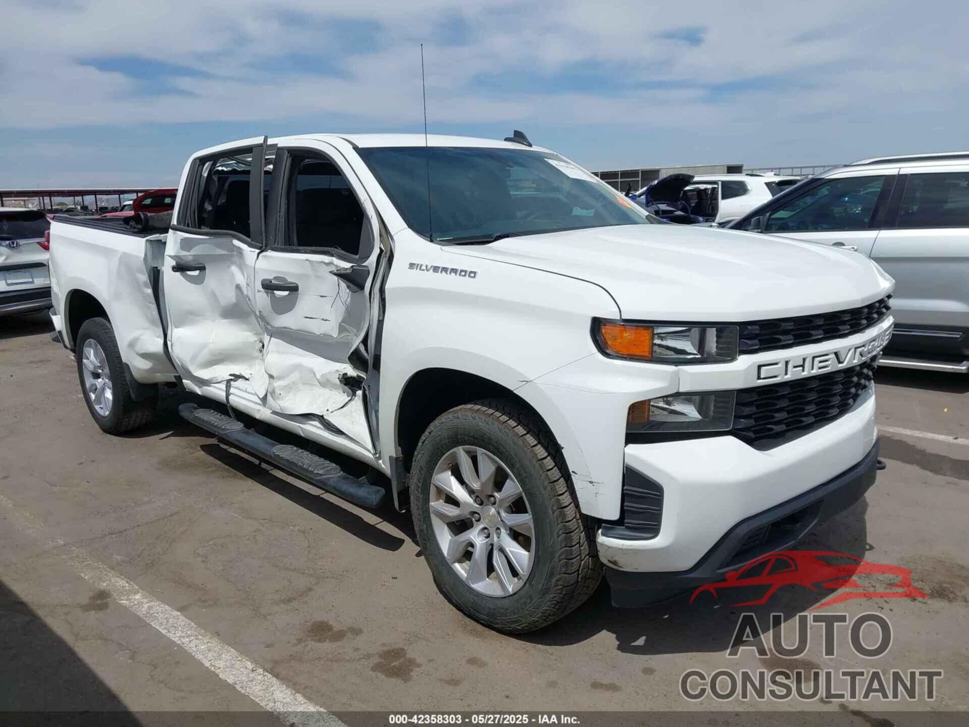 CHEVROLET SILVERADO 1500 2021 - 3GCPWBEK2MG160546