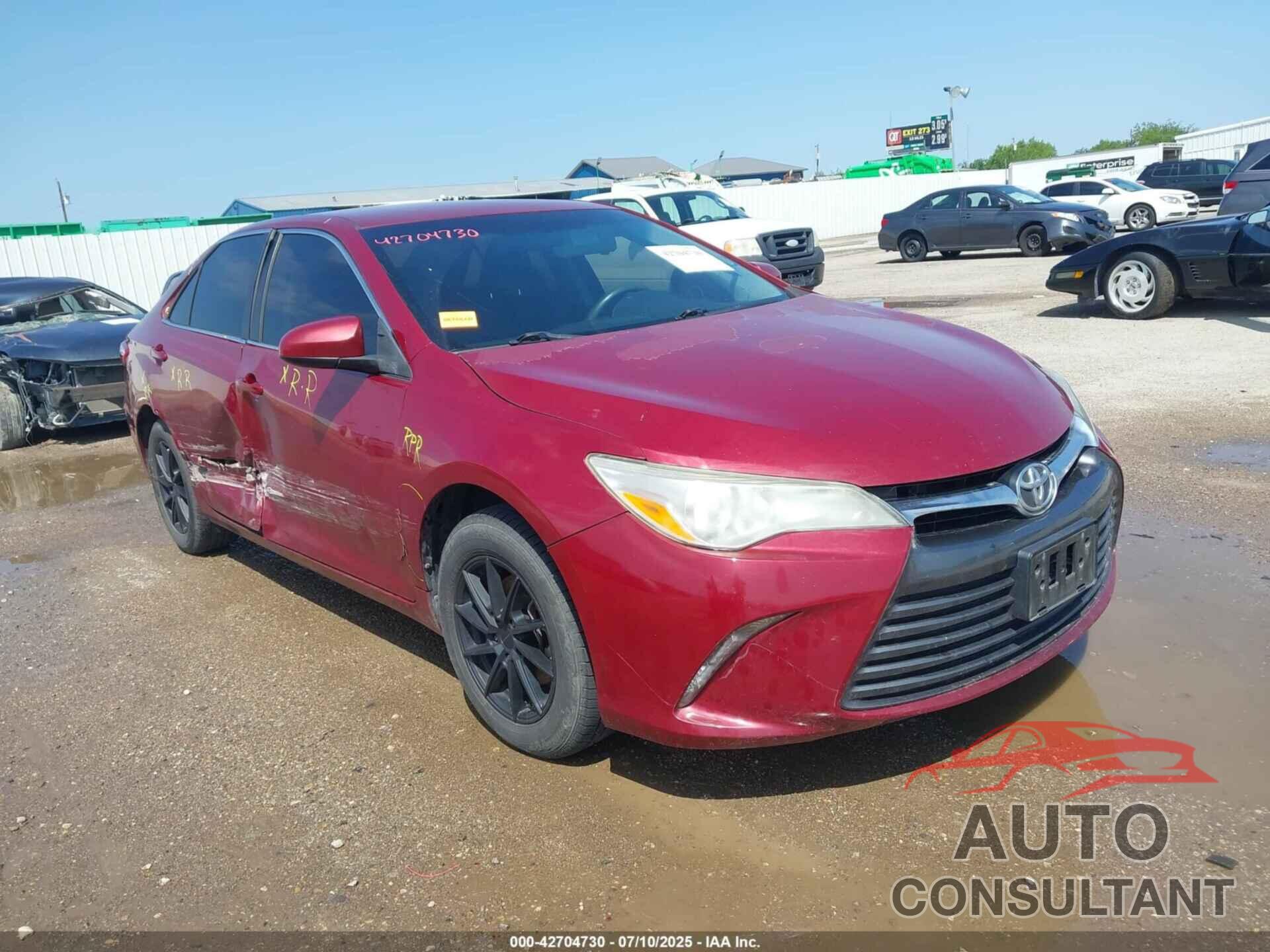 TOYOTA CAMRY 2017 - 4T1BF1FK2HU782078