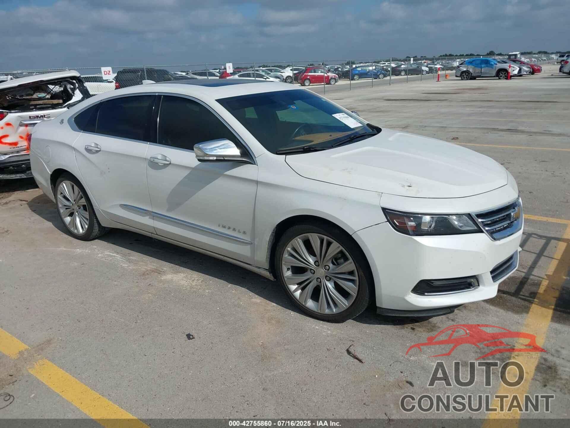 CHEVROLET IMPALA 2016 - 2G1145S33G9199454
