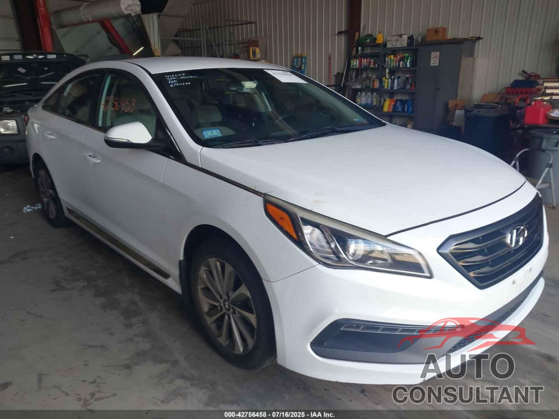 HYUNDAI SONATA 2017 - 5NPE34AF2HH439979