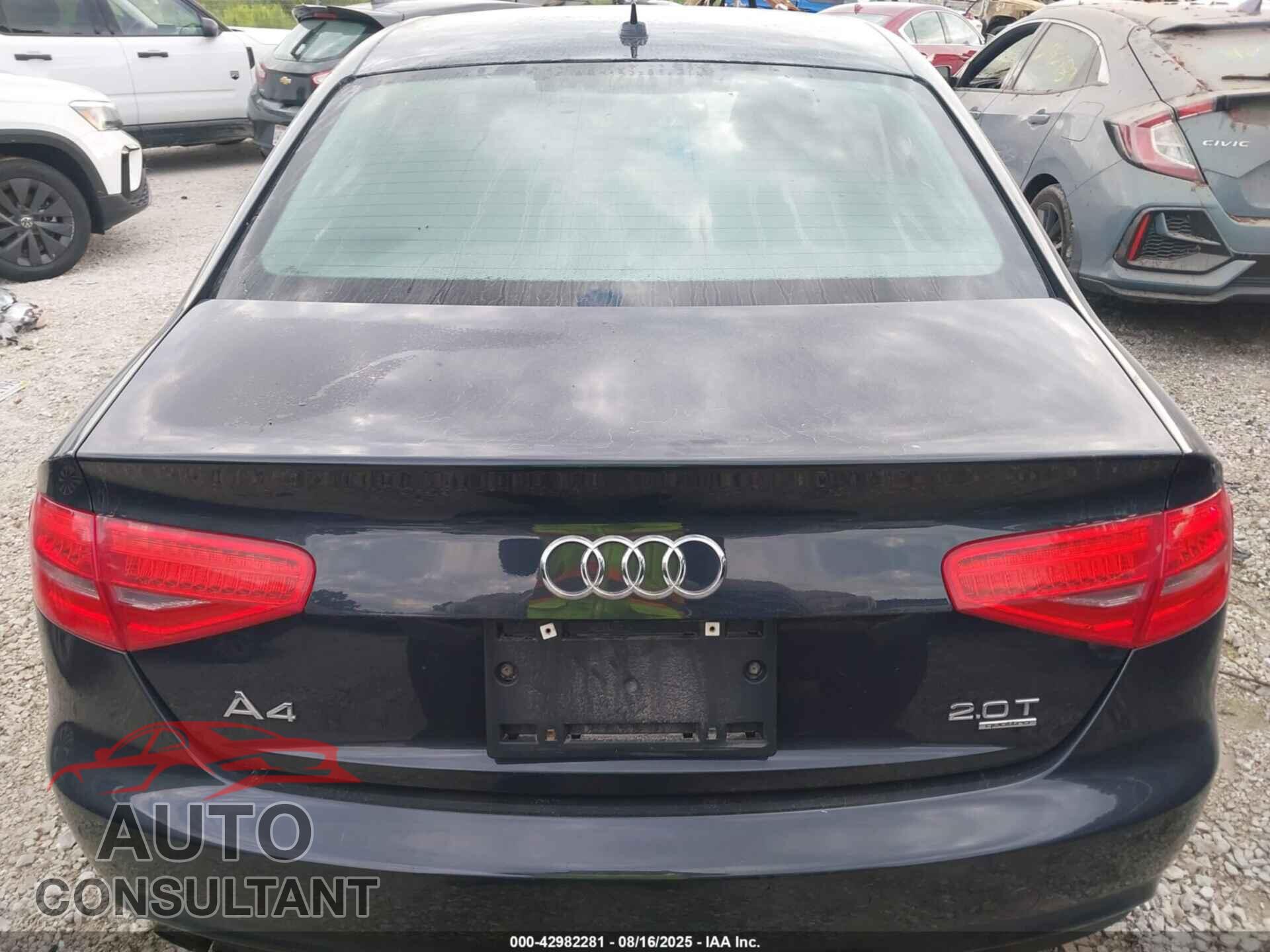 AUDI A4 2013 - WAUFFAFL2DN004668