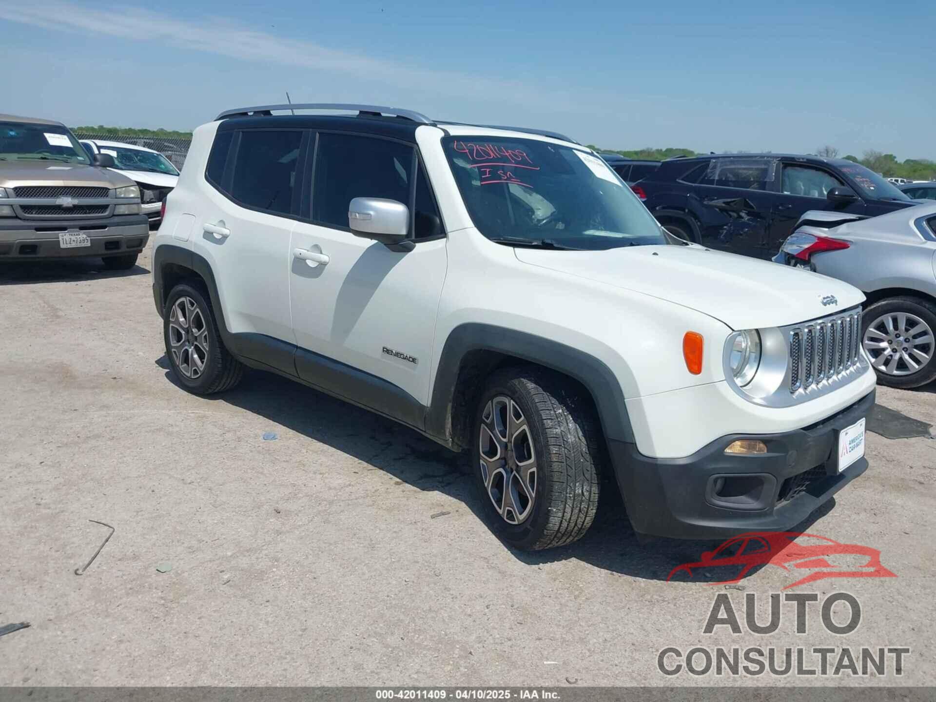 JEEP RENEGADE 2015 - ZACCJADT0FPB52838