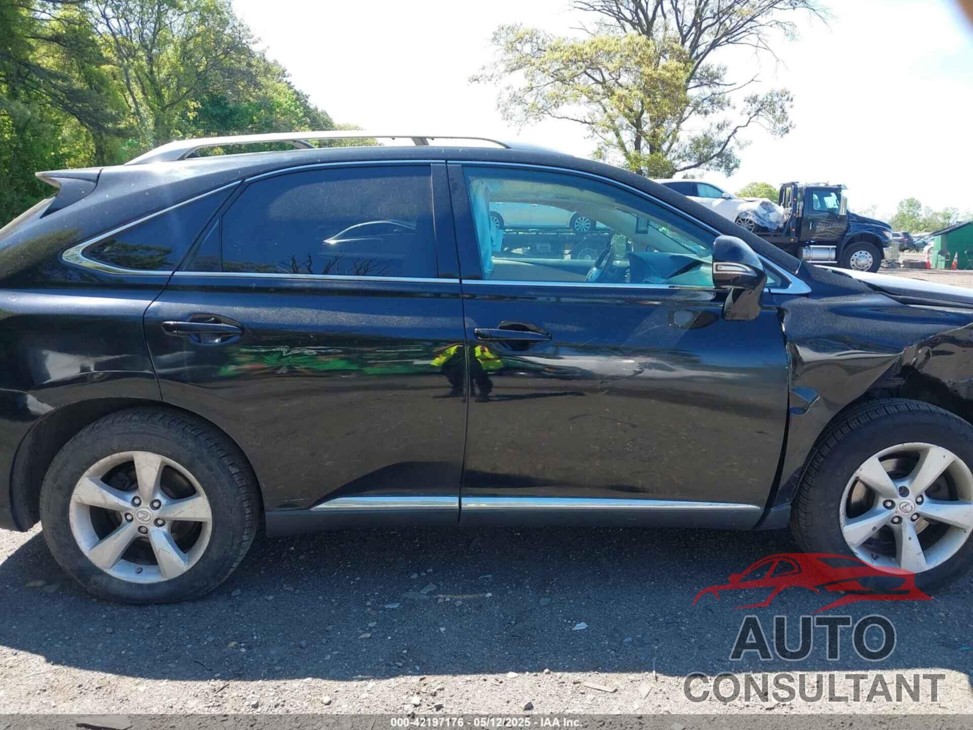 LEXUS RX 350 2012 - 2T2BK1BAXCC149004