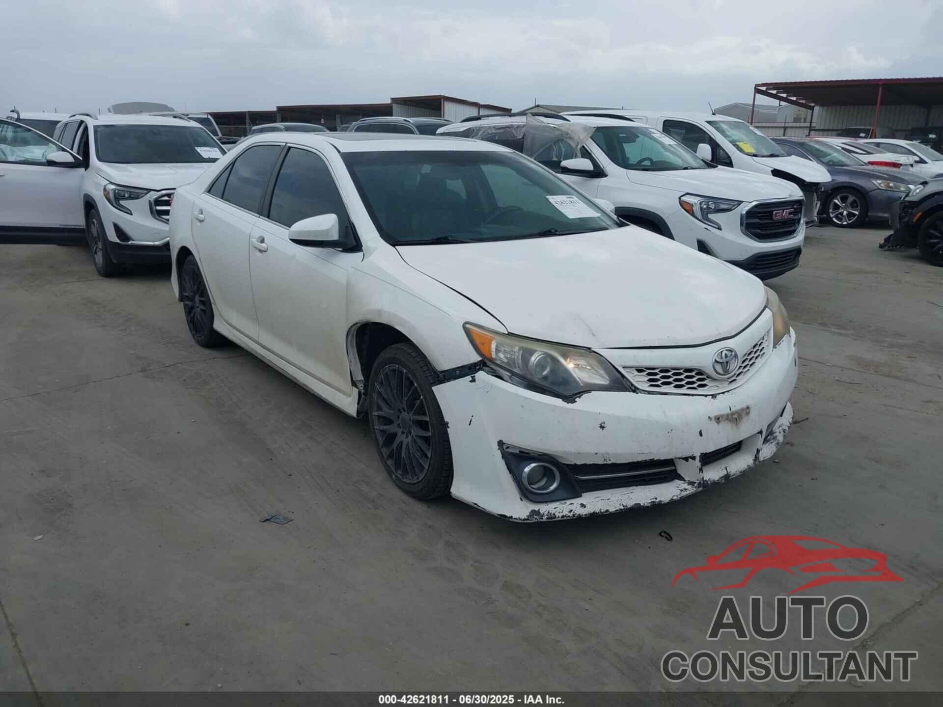 TOYOTA CAMRY 2012 - 4T1BK1FK9CU515489