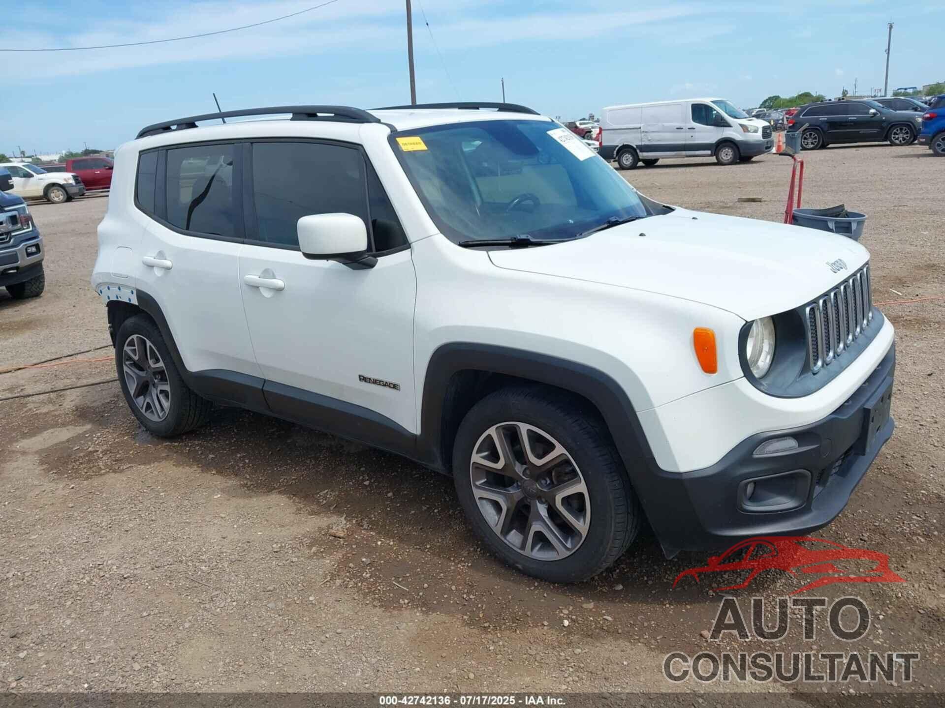 JEEP RENEGADE 2017 - ZACCJABBXHPF85383