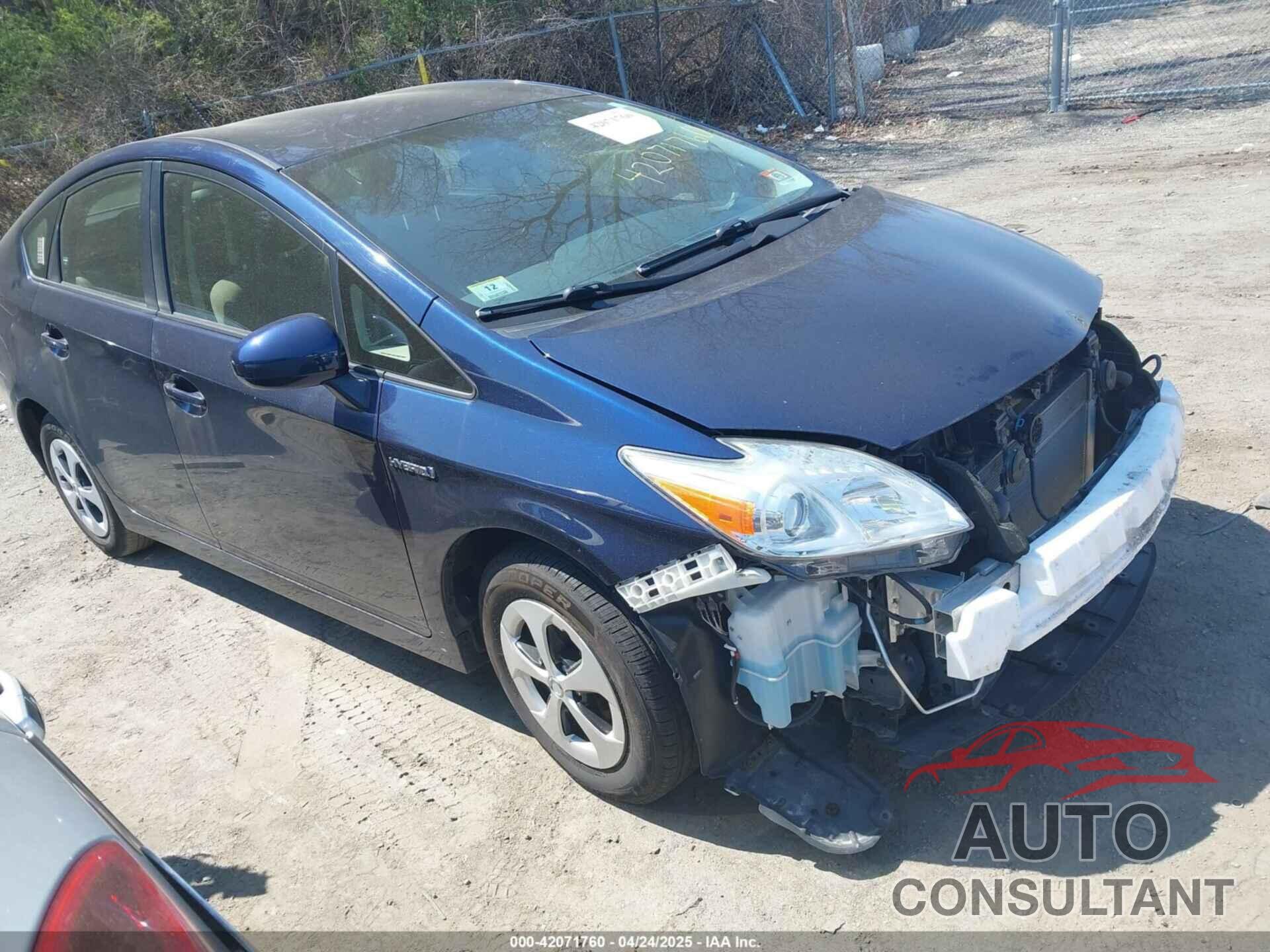 TOYOTA PRIUS 2015 - JTDKN3DU0F1913319