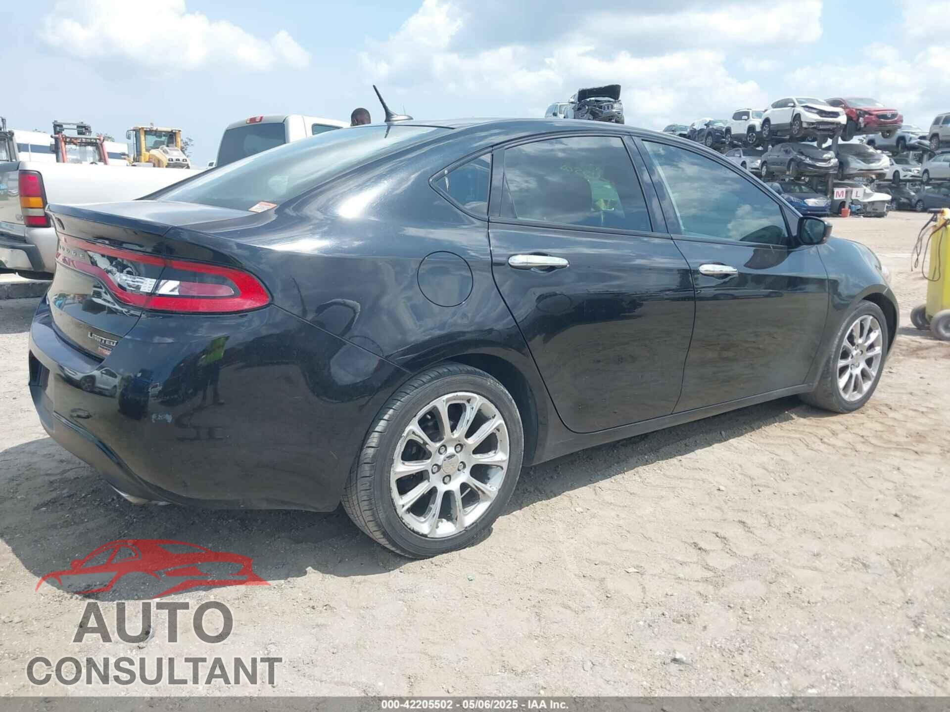 DODGE DART 2013 - 1C3CDFCH8DD309935