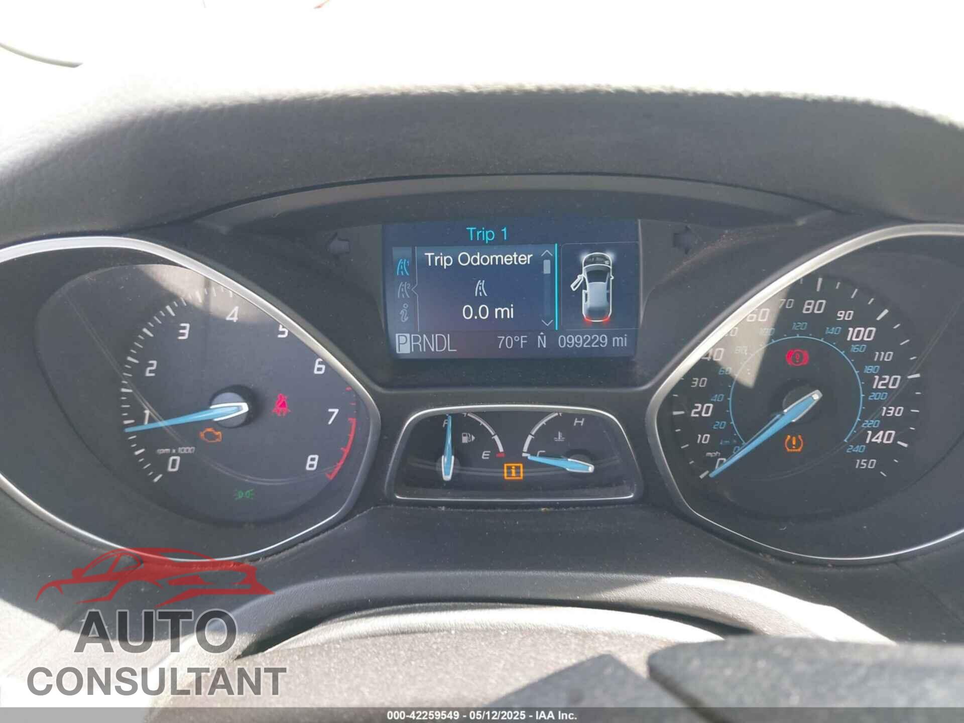 FORD FOCUS 2012 - 1FAHP3F24CL398041