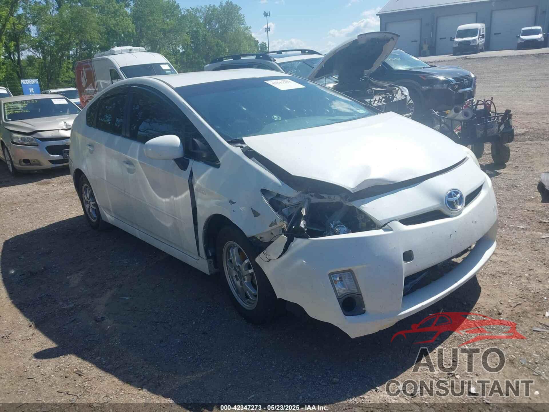 TOYOTA PRIUS 2011 - JTDKN3DU8B5350913