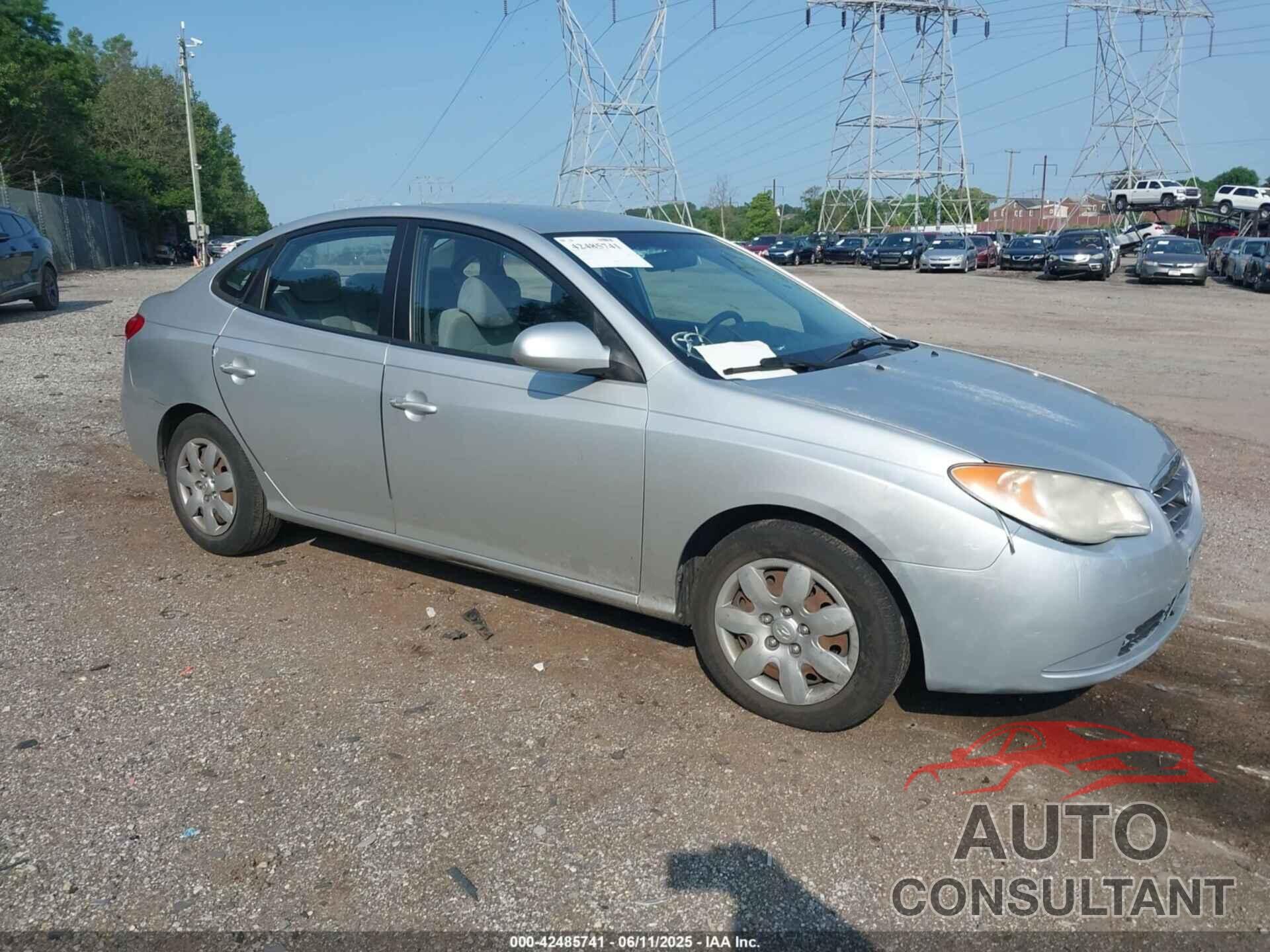 HYUNDAI ELANTRA 2009 - KMHDU46D19U669418