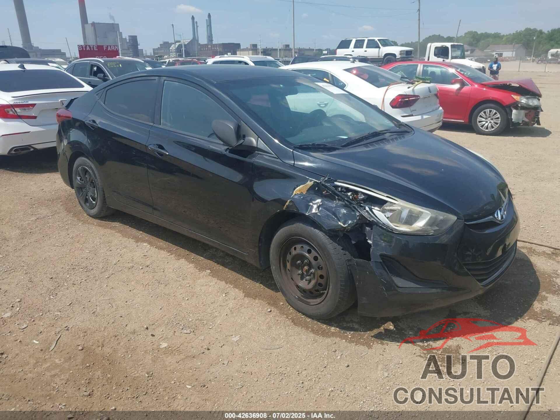 HYUNDAI ELANTRA 2016 - 5NPDH4AE6GH786962