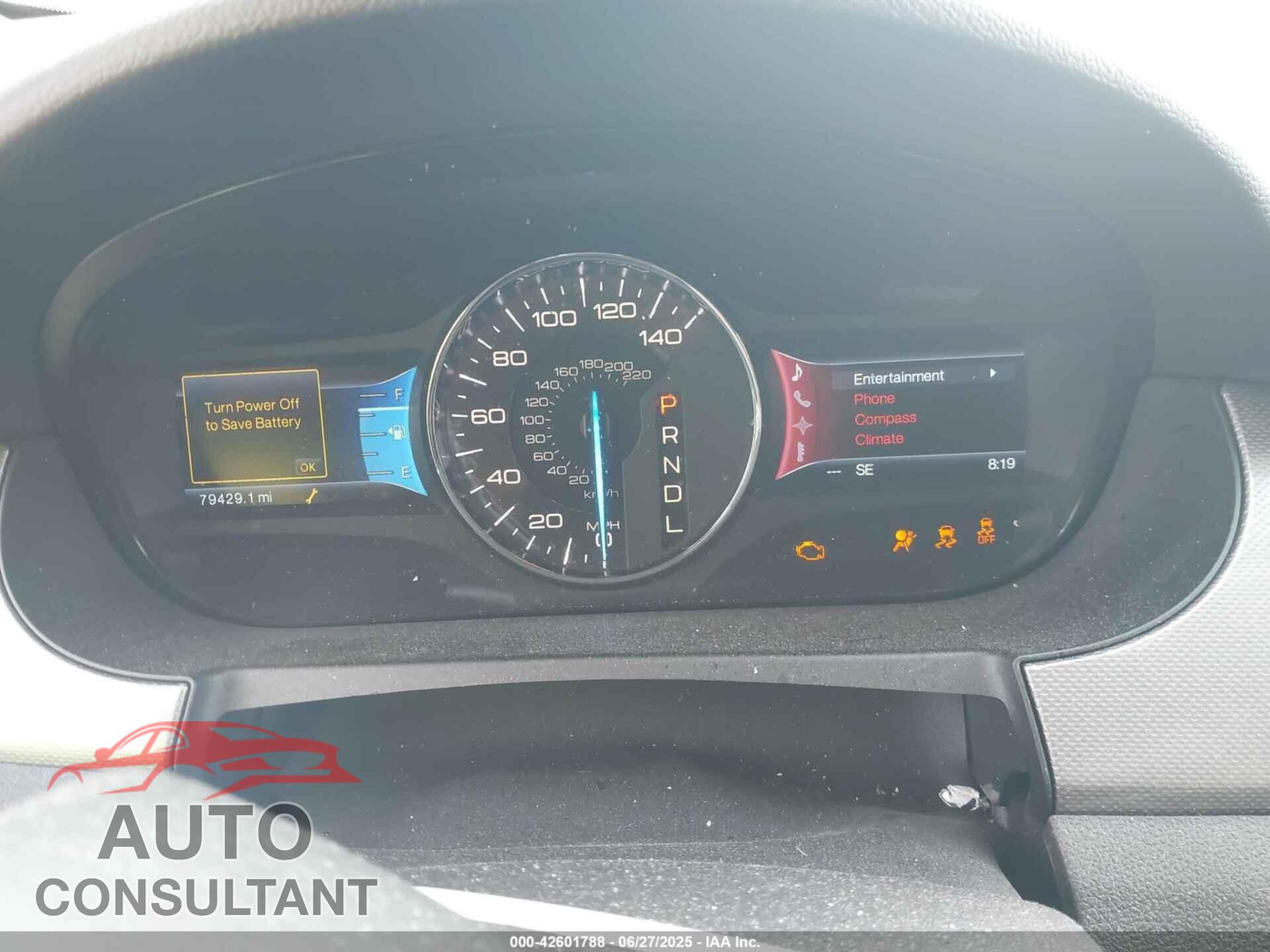 FORD EDGE 2013 - 2FMDK3J92DBC36708