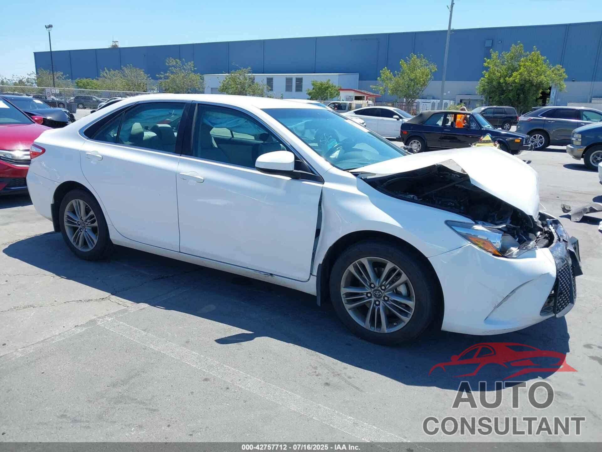 TOYOTA CAMRY 2017 - 4T1BF1FK1HU436457