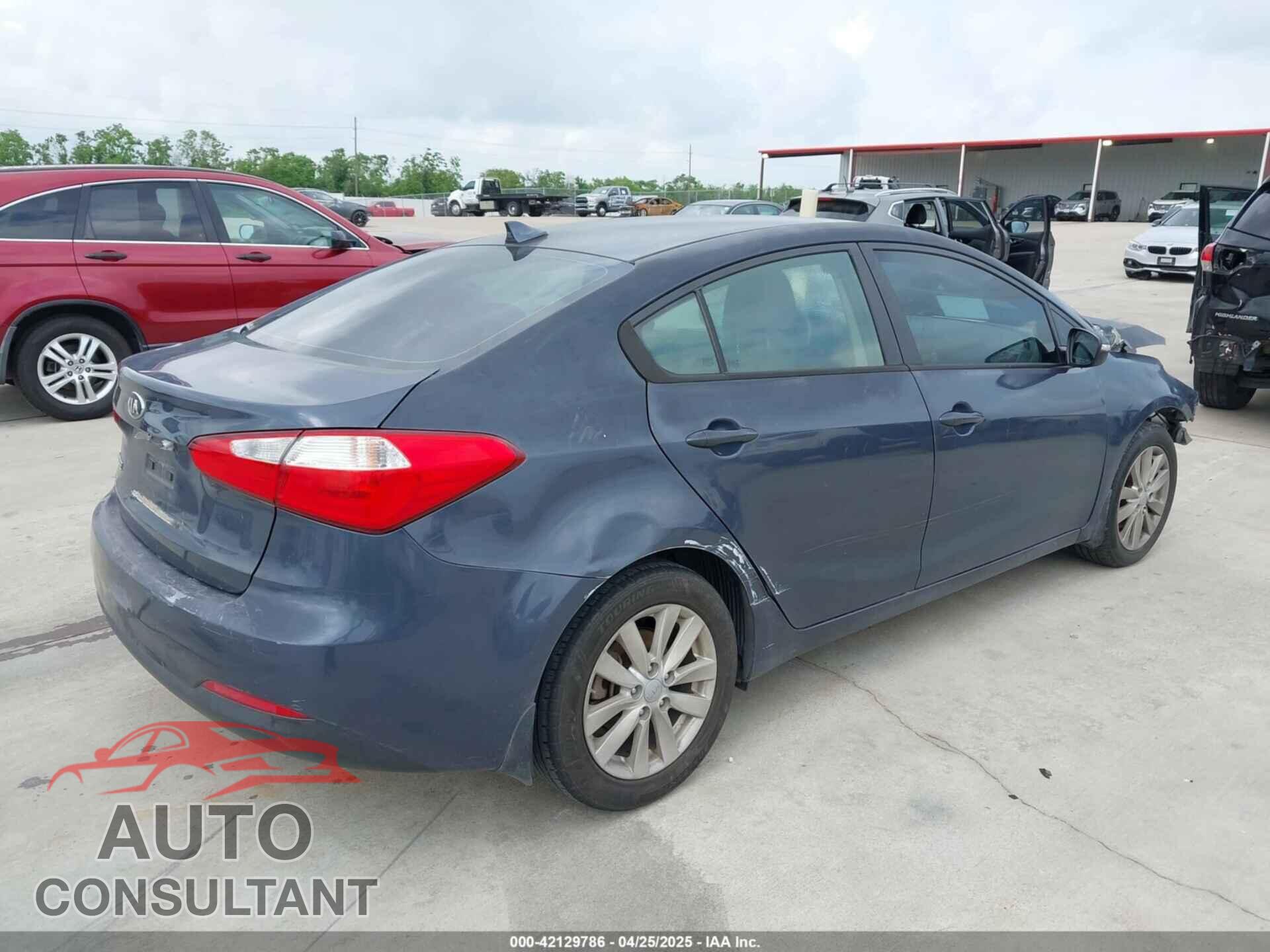 KIA FORTE 2014 - KNAFX4A68E5145665
