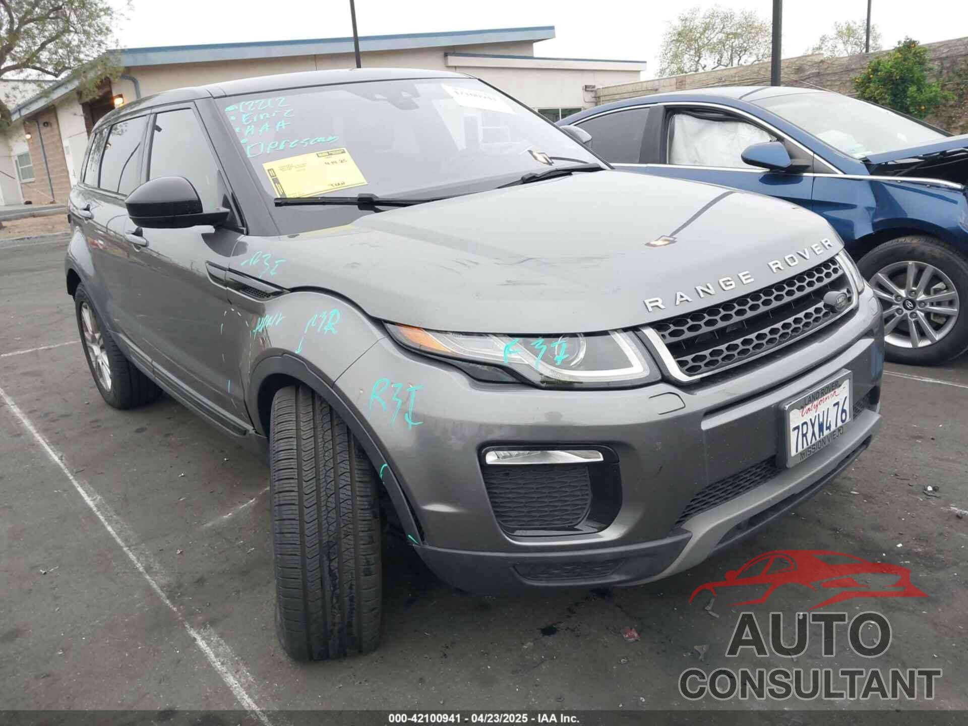 LAND ROVER RANGE ROVER EVOQUE 2016 - SALVP2BG4GH114806