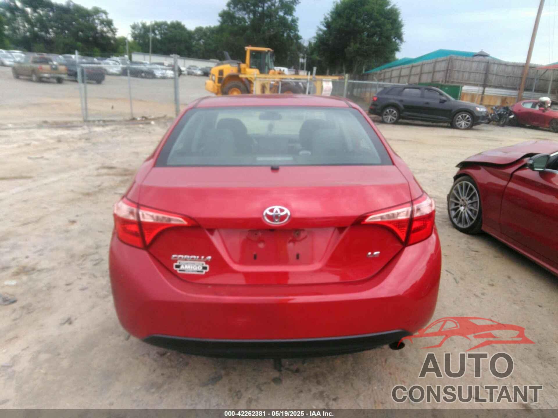 TOYOTA COROLLA 2019 - 2T1BURHE0KC212830