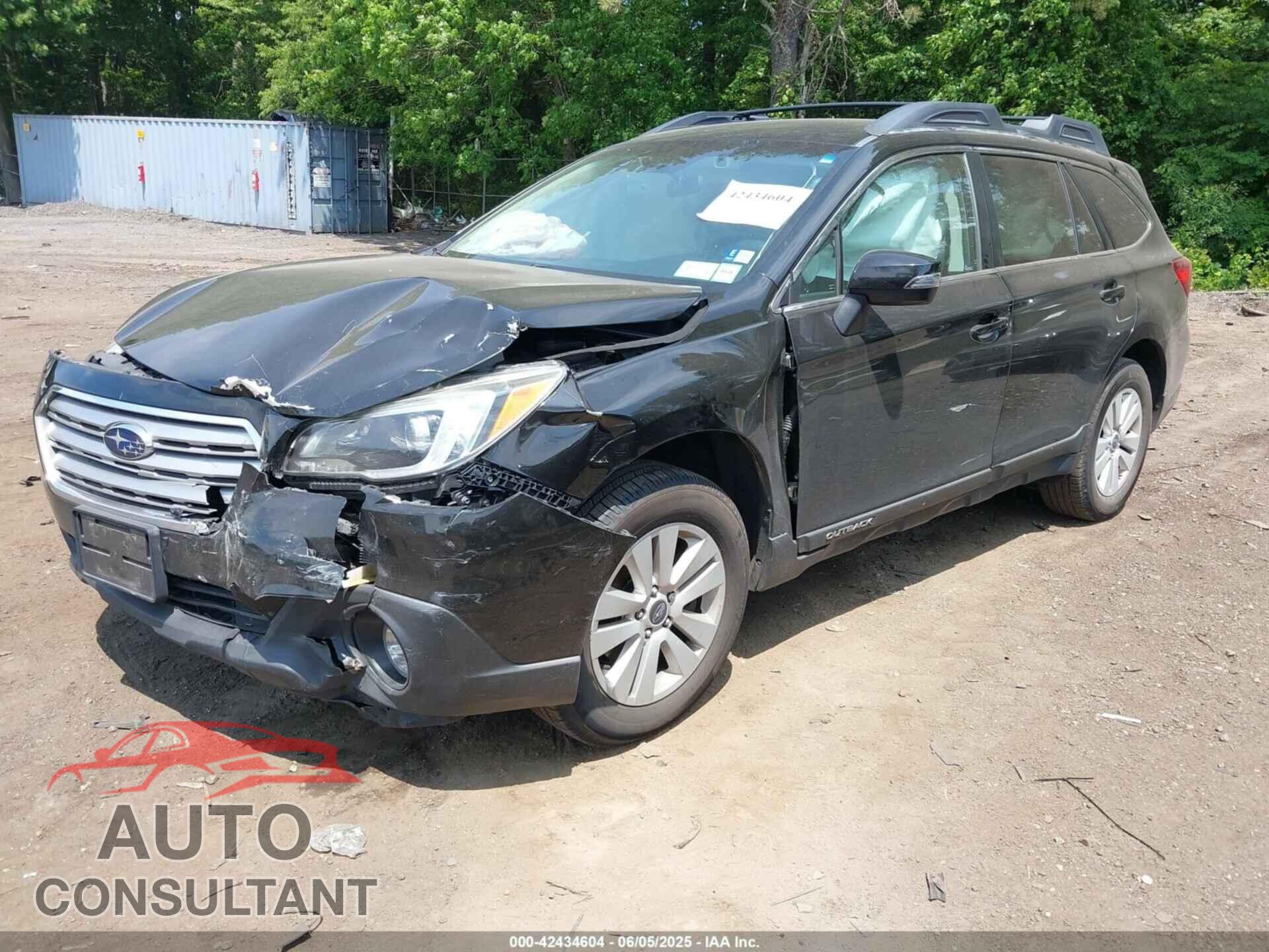SUBARU OUTBACK 2016 - 4S4BSAFC7G3311049