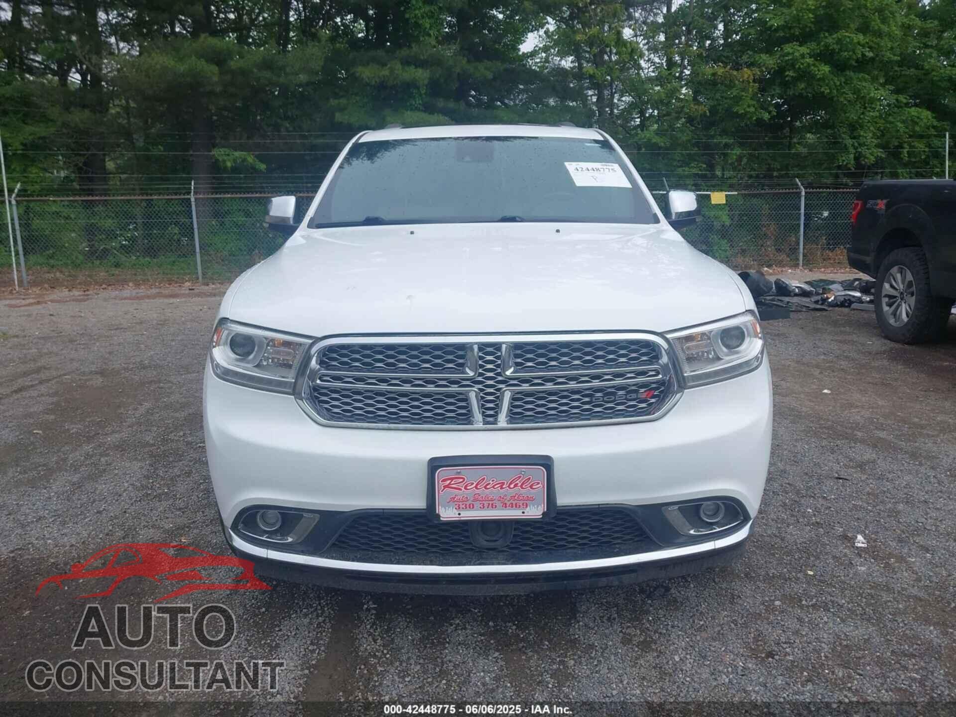 DODGE DURANGO 2015 - 1C4SDJET4FC688548