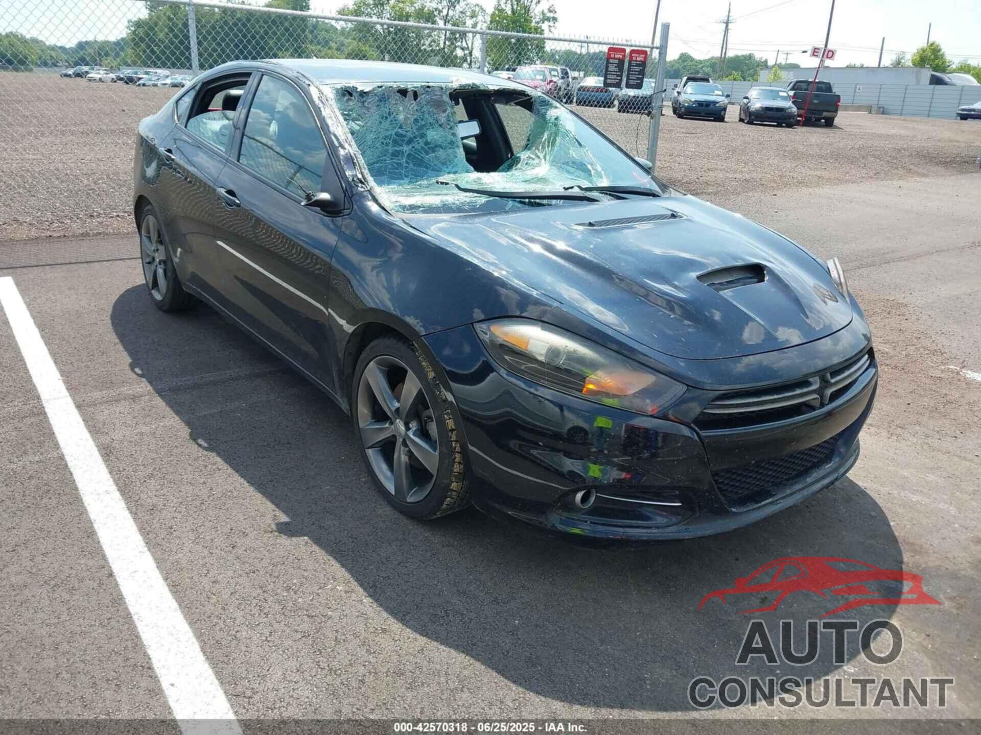 DODGE DART 2016 - 1C3CDFEB0GD584857