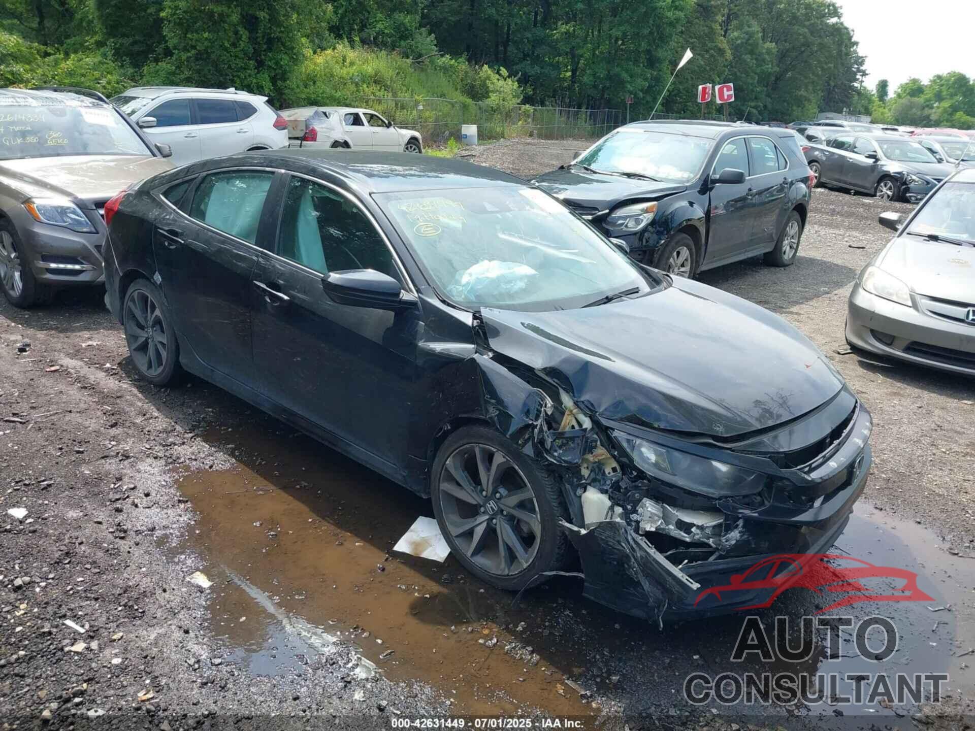HONDA CIVIC 2019 - 2HGFC2F89KH567351