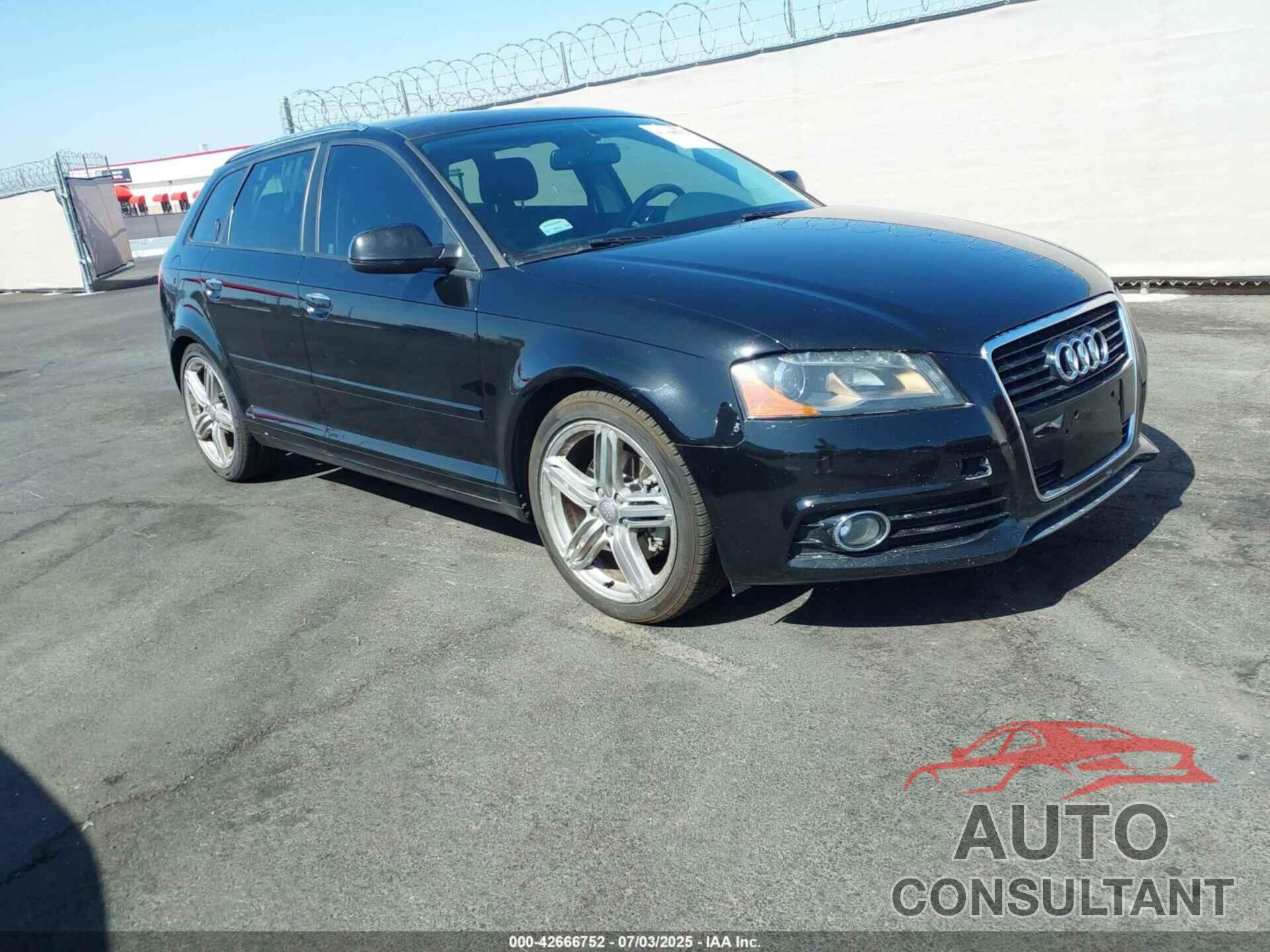 AUDI A3 2012 - WAUKEAFM0CA079434