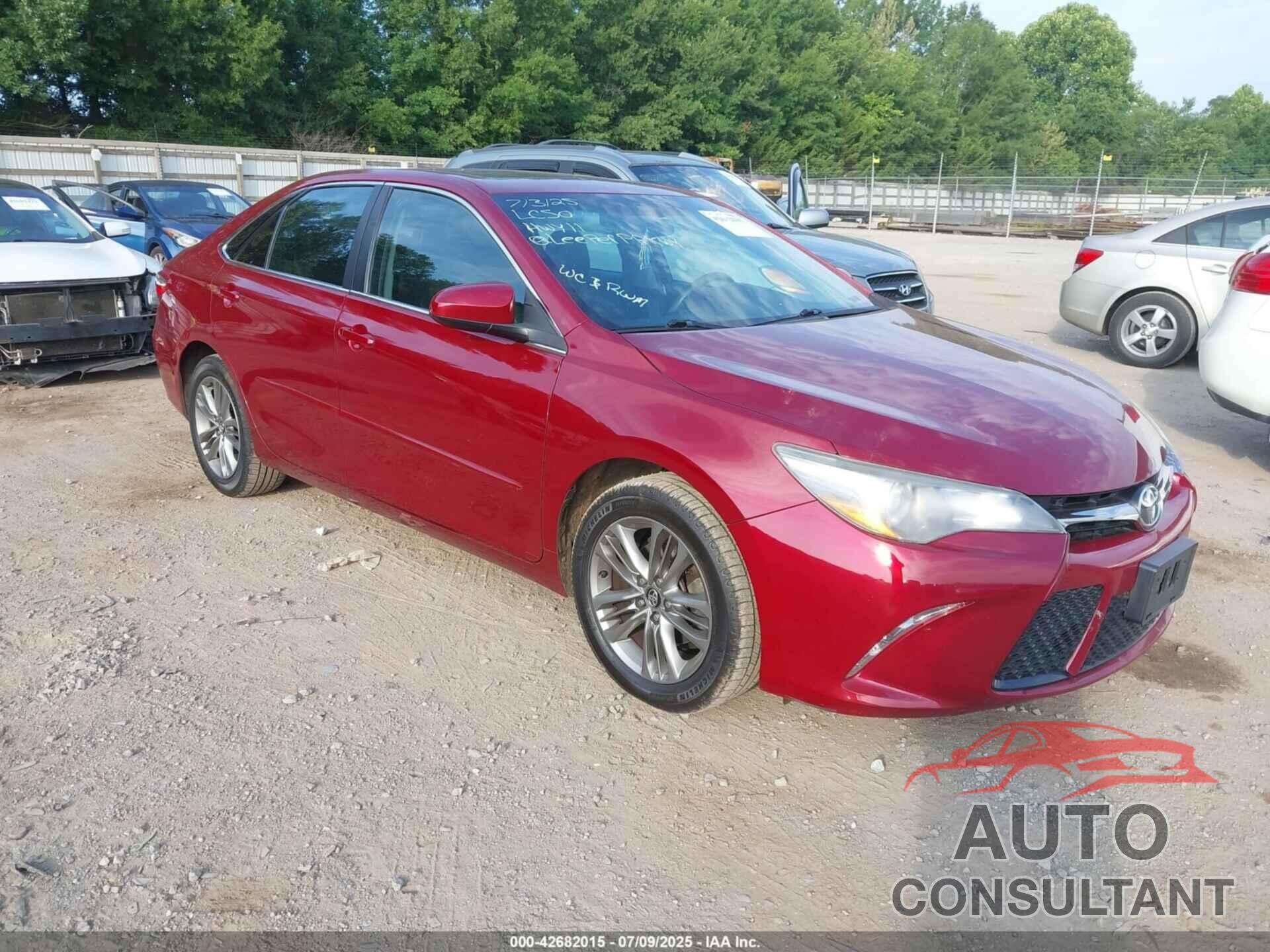 TOYOTA CAMRY 2017 - 4T1BF1FK3HU728577