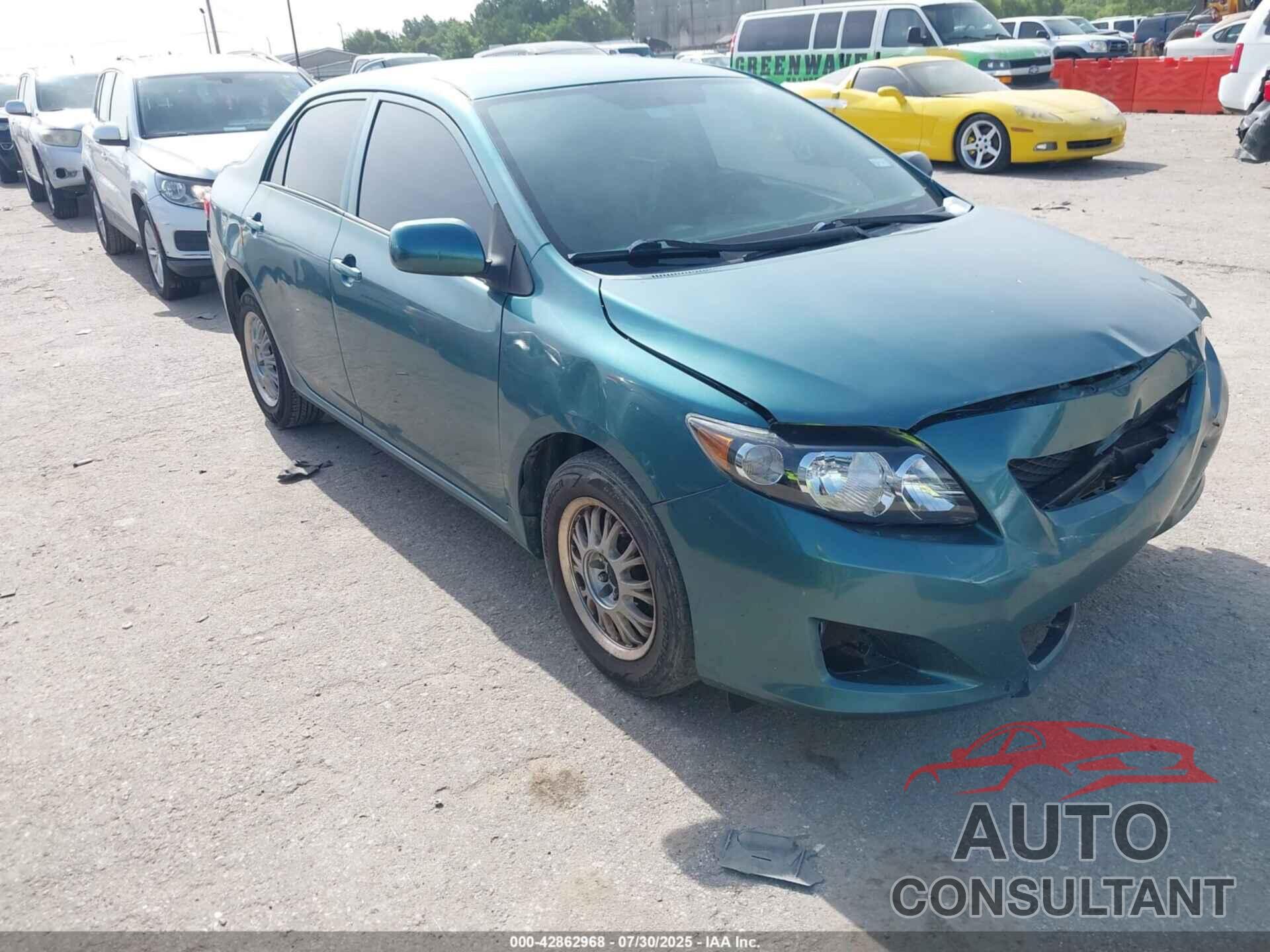 TOYOTA COROLLA 2009 - 1NXBU40E69Z120838