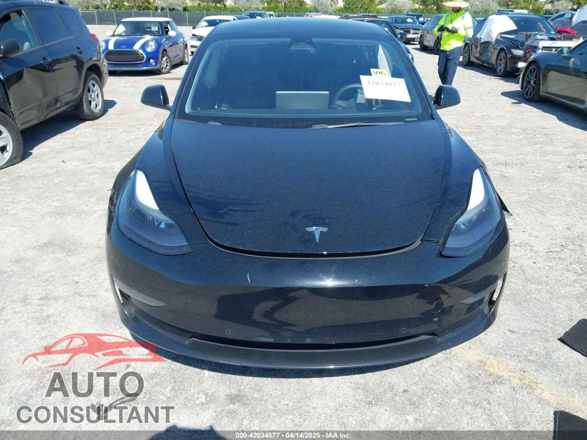TESLA MODEL 3 2022 - 5YJ3E1EA5NF343952