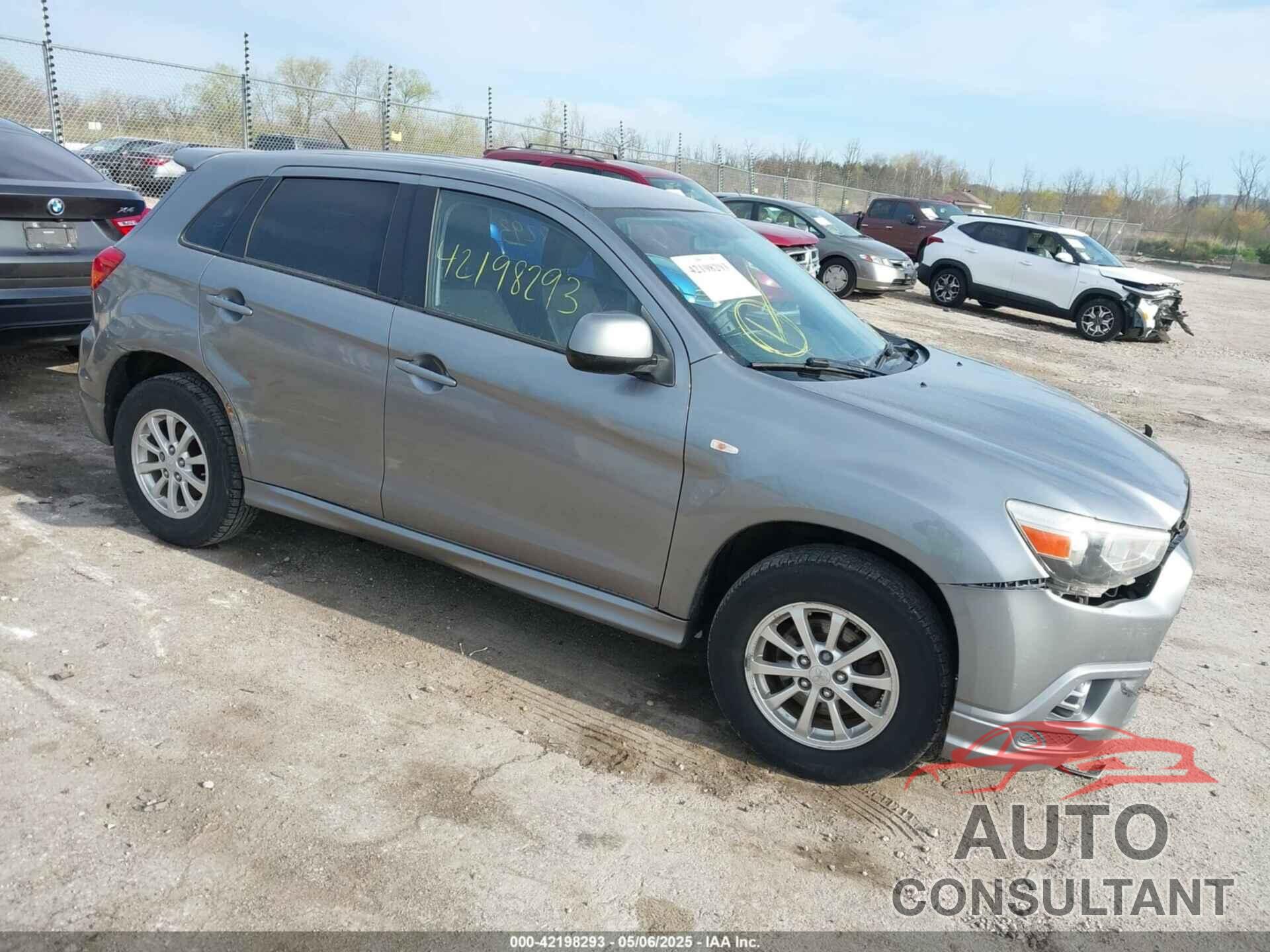 MITSUBISHI OUTLANDER SPORT 2012 - JA4AP3AU1CZ003115