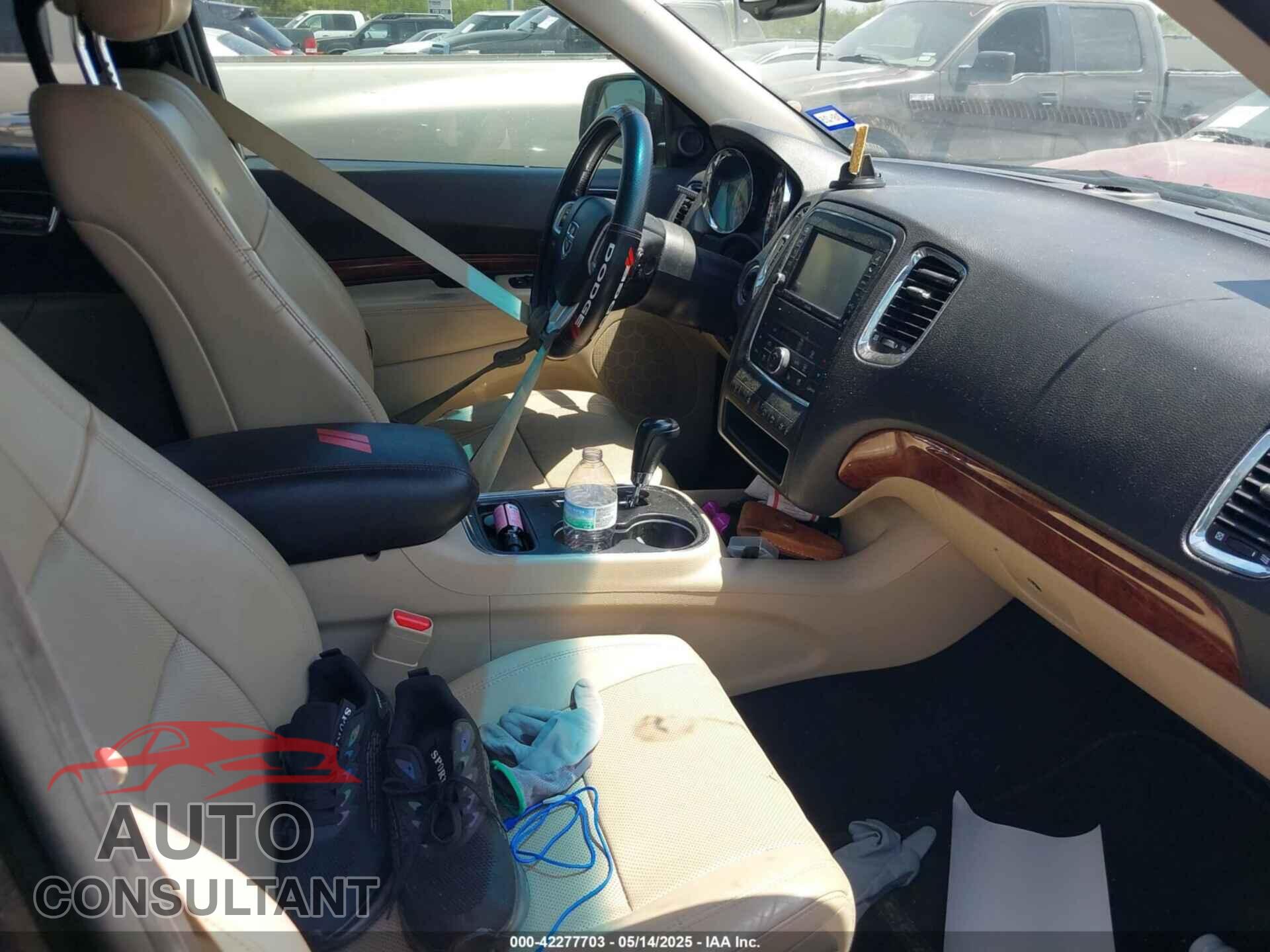 DODGE DURANGO 2013 - 1C4RDHEG9DC500291