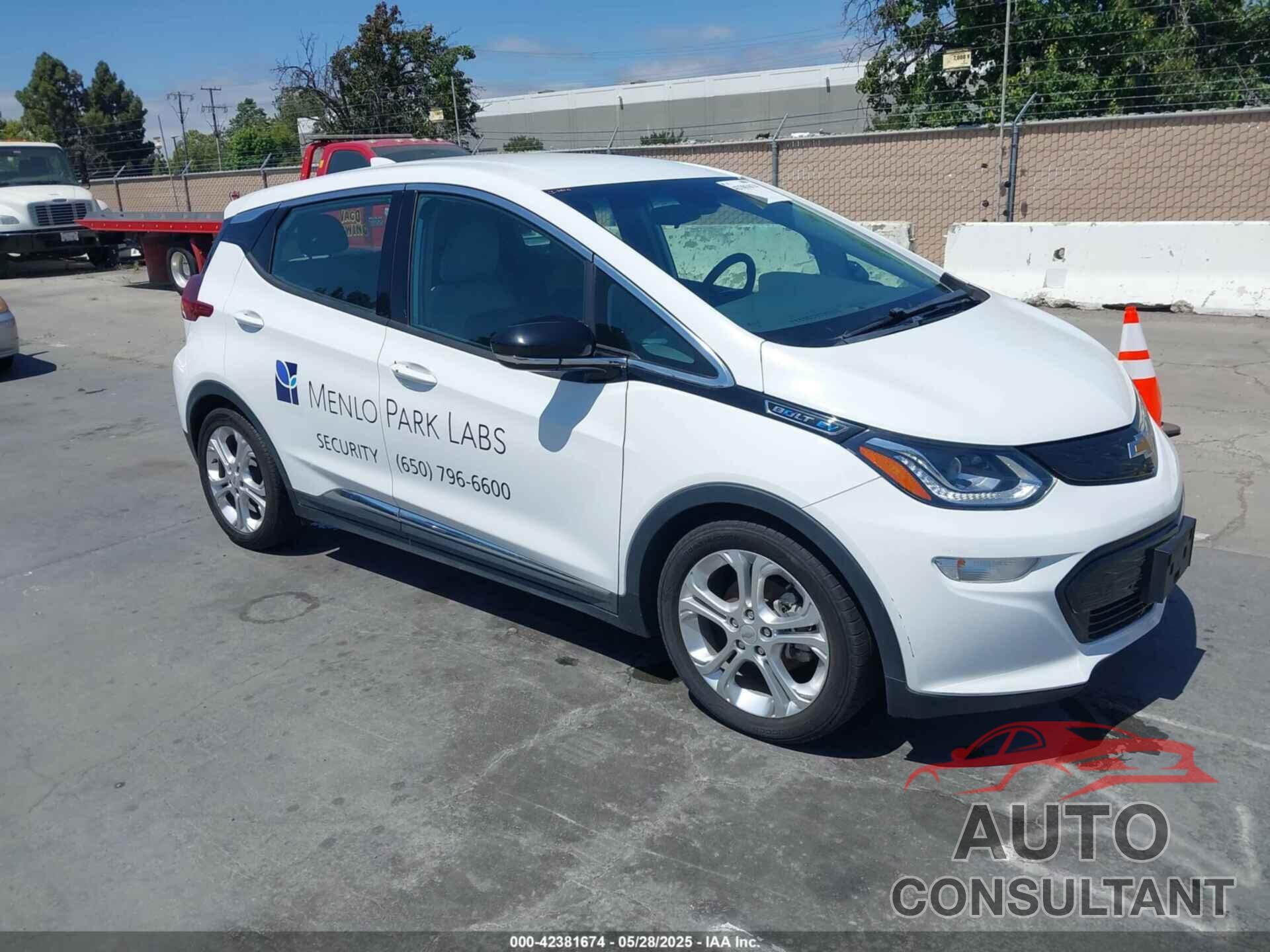 CHEVROLET BOLT EV 2020 - 1G1FY6S01L4117935