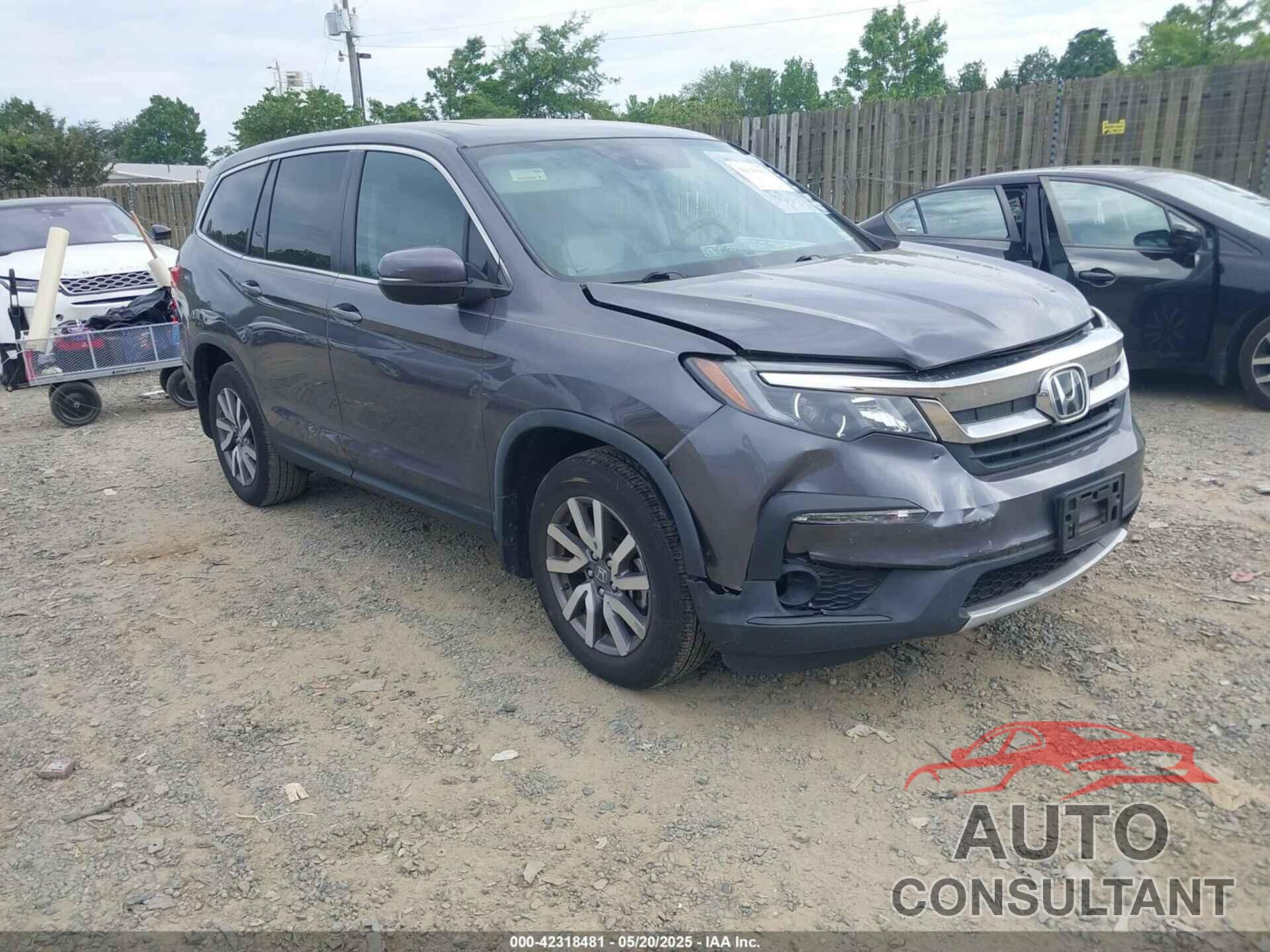 HONDA PILOT 2019 - 5FNYF5H45KB018293