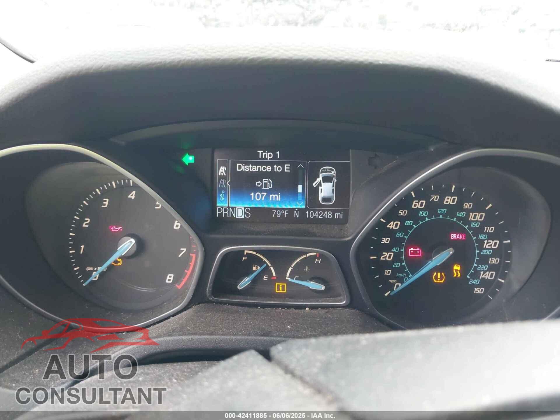 FORD FOCUS 2012 - 1FAHP3M22CL413574