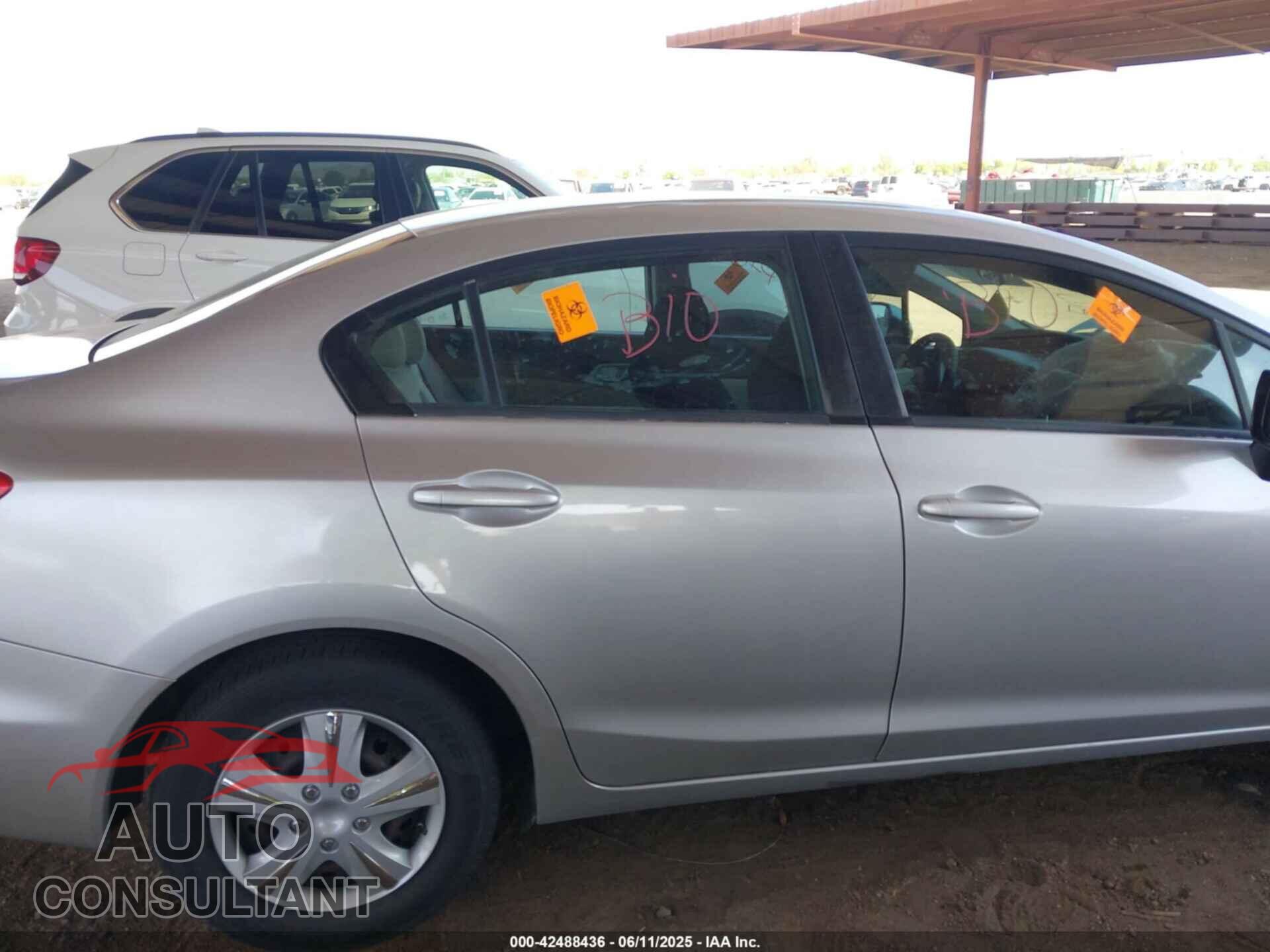 HONDA CIVIC 2012 - 2HGFB2F53CH560518