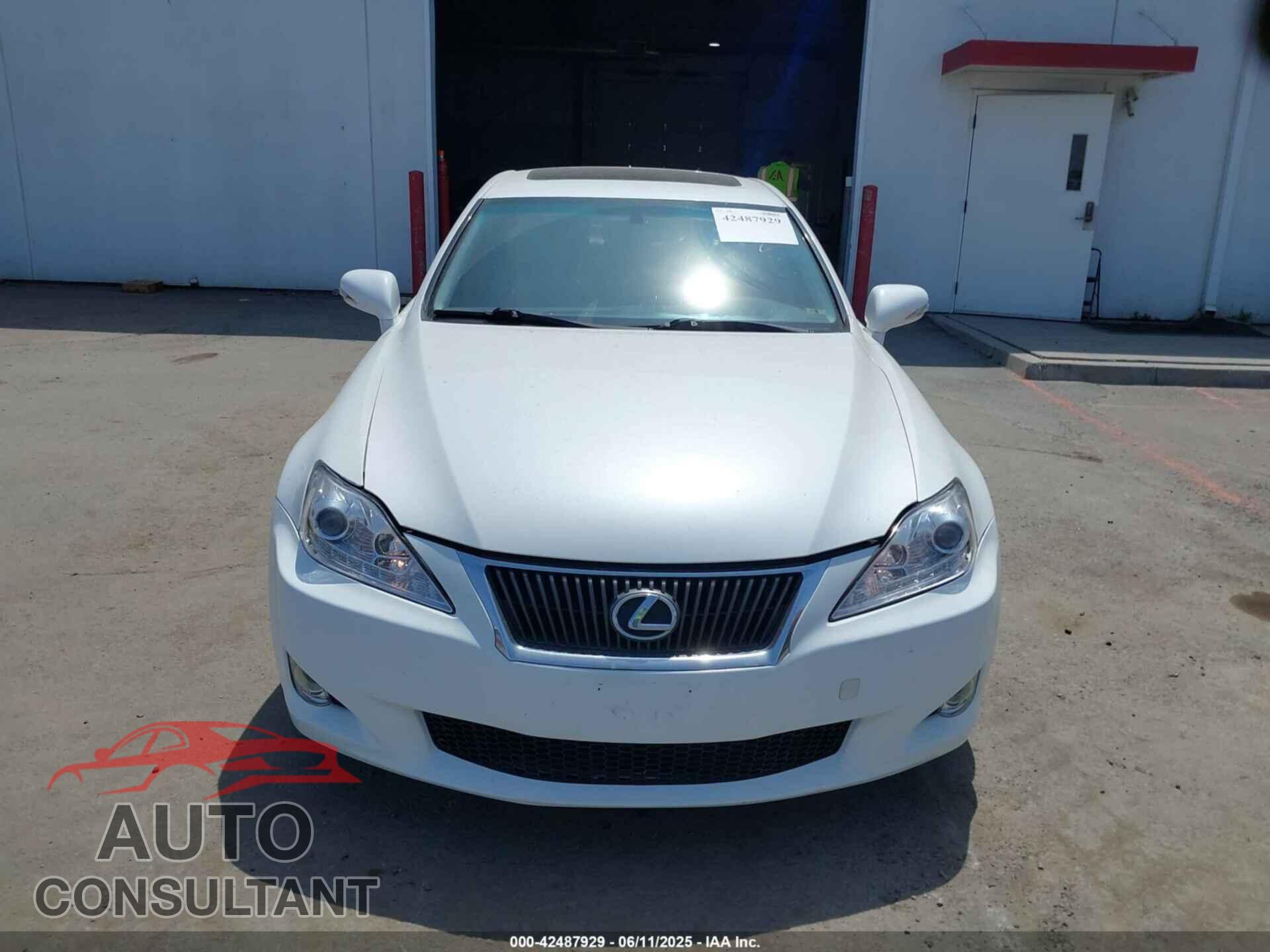 LEXUS IS 250 2010 - JTHBF5C2XA2096645