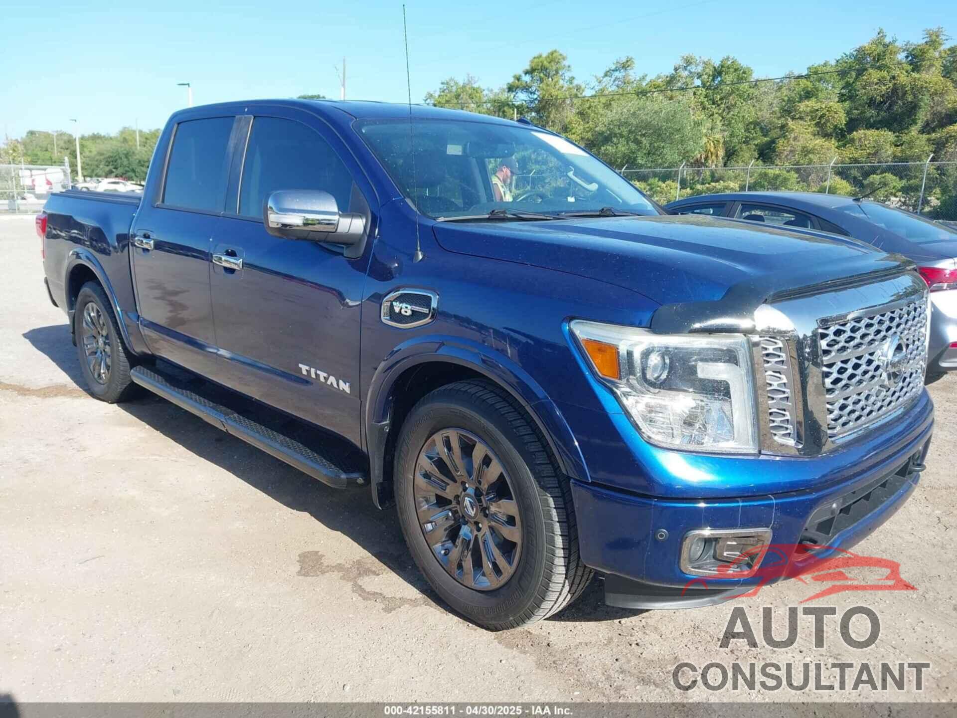NISSAN TITAN 2017 - 1N6AA1E6XHN537152